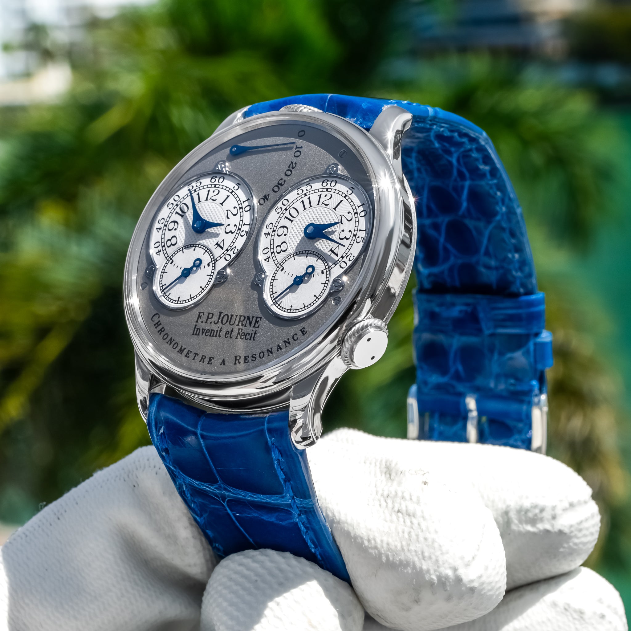 F.P. Journe Chronomètre À Résonance 02R Platinum 38mm