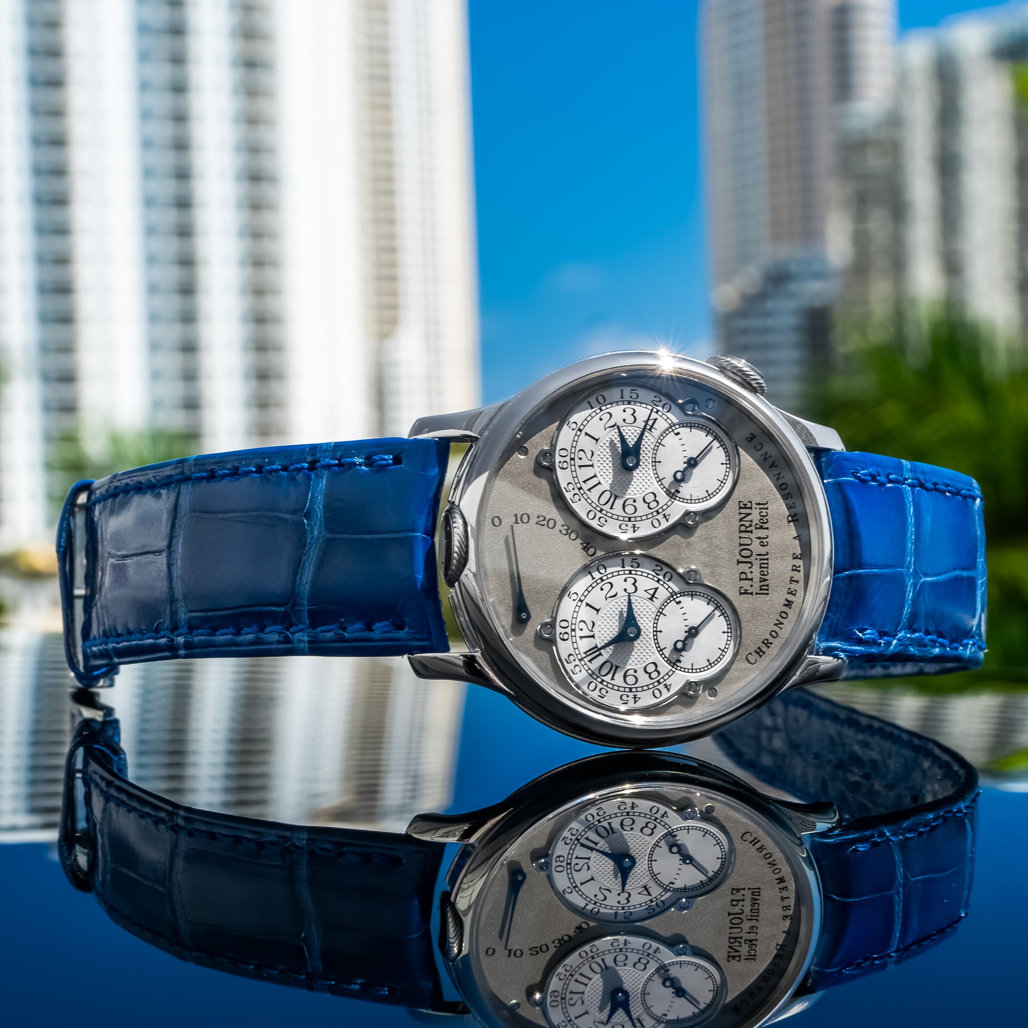 F.P. Journe Chronomètre À Résonance 02R Platinum 38mm