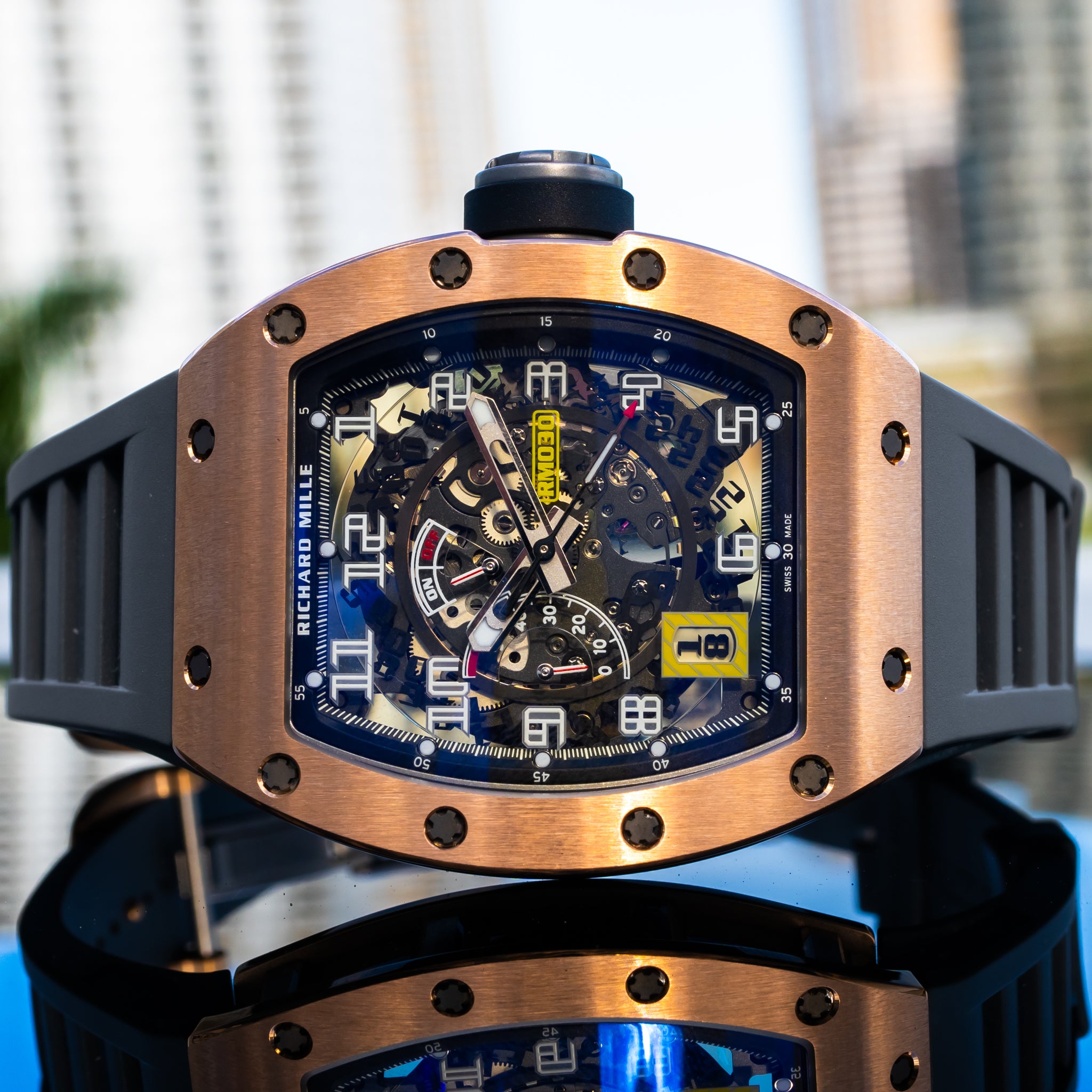 Richard Mille 2018 RM 030 Rose Gold