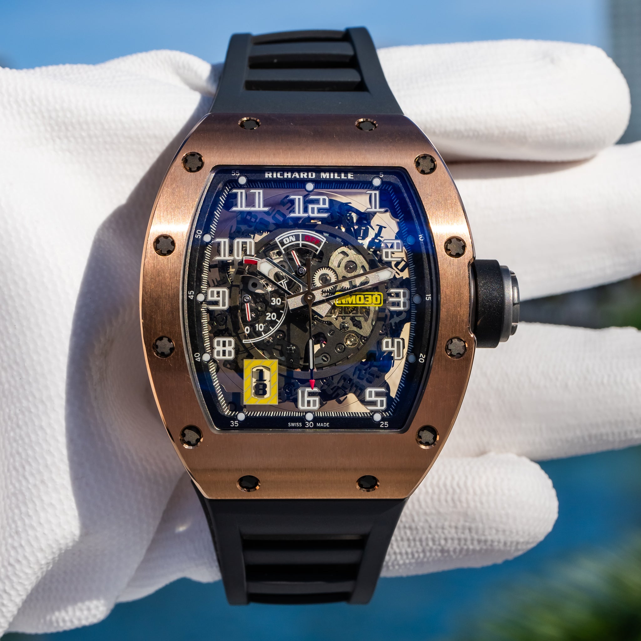 Richard Mille 2018 RM 030 Rose Gold