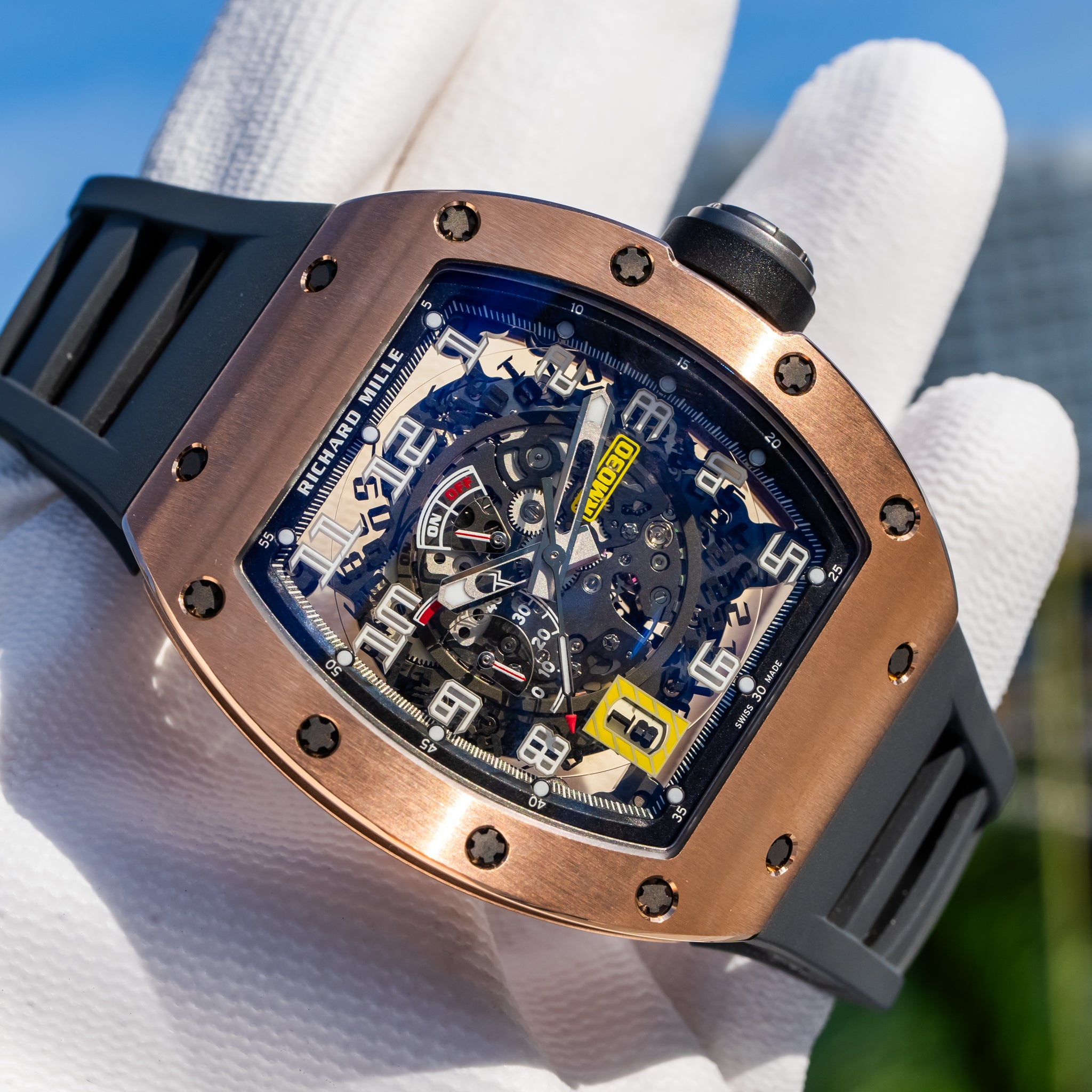 Richard Mille 2018 RM 030 Rose Gold