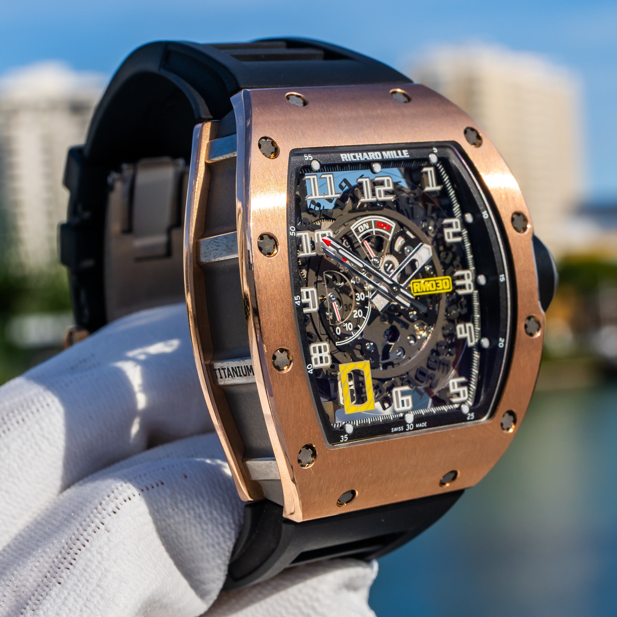 Richard Mille Mint 2019 RM 030 Rose Gold