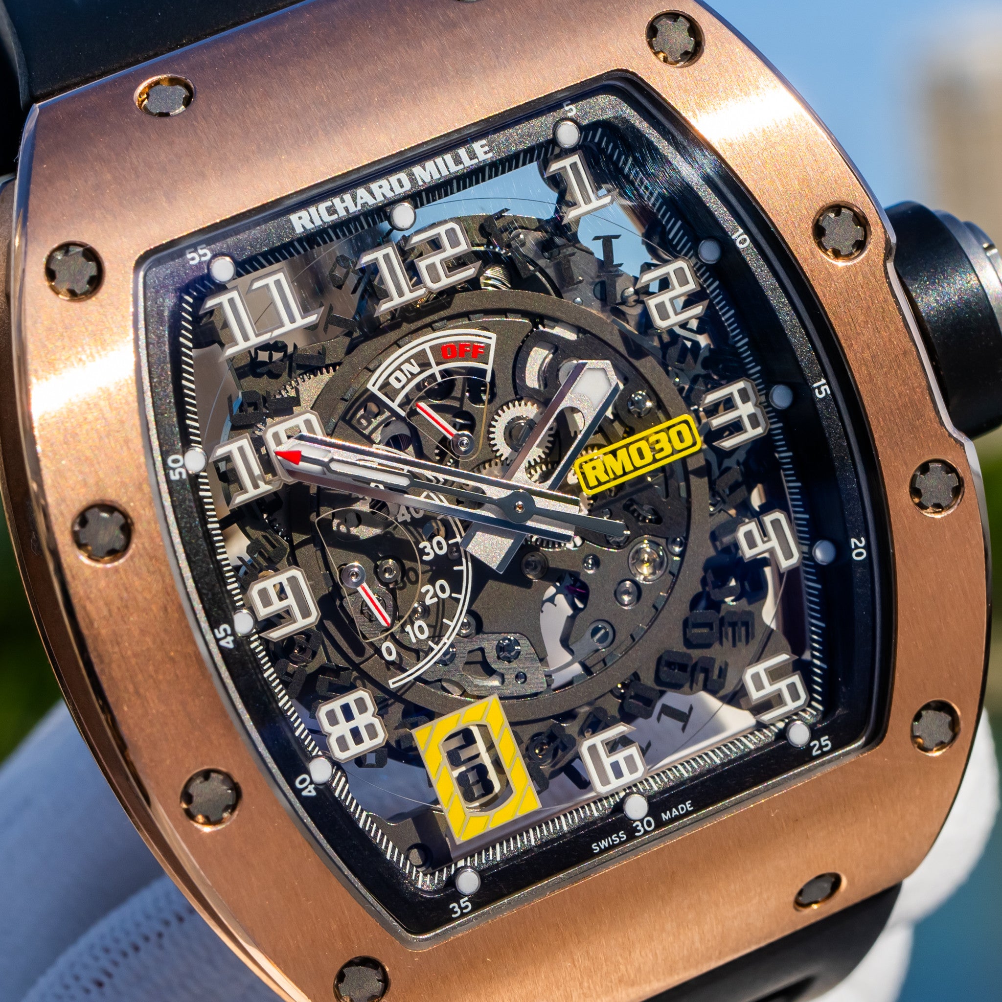 Richard Mille Mint 2019 RM 030 Rose Gold