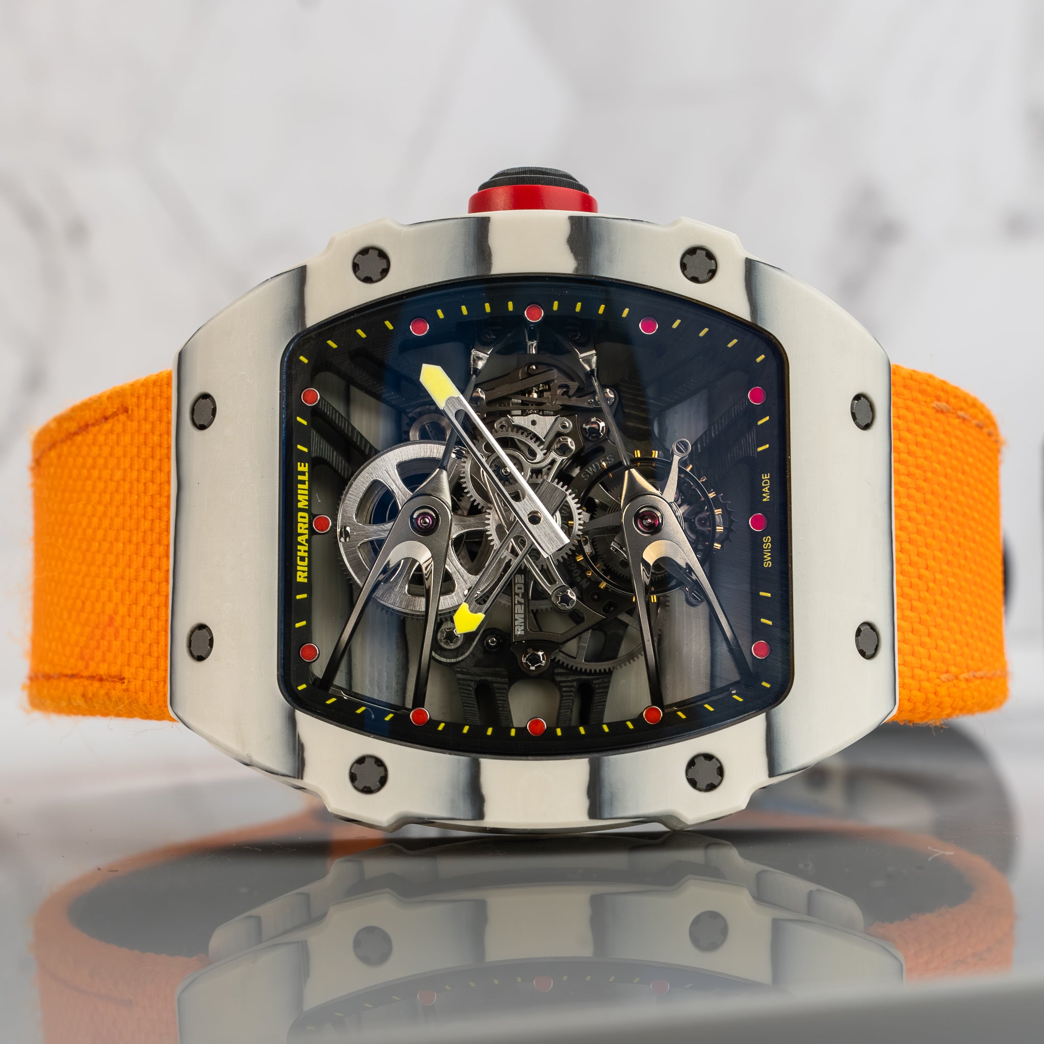 Richard Mille RM27-02 White QTPT Rafael Nadal Tourbillon