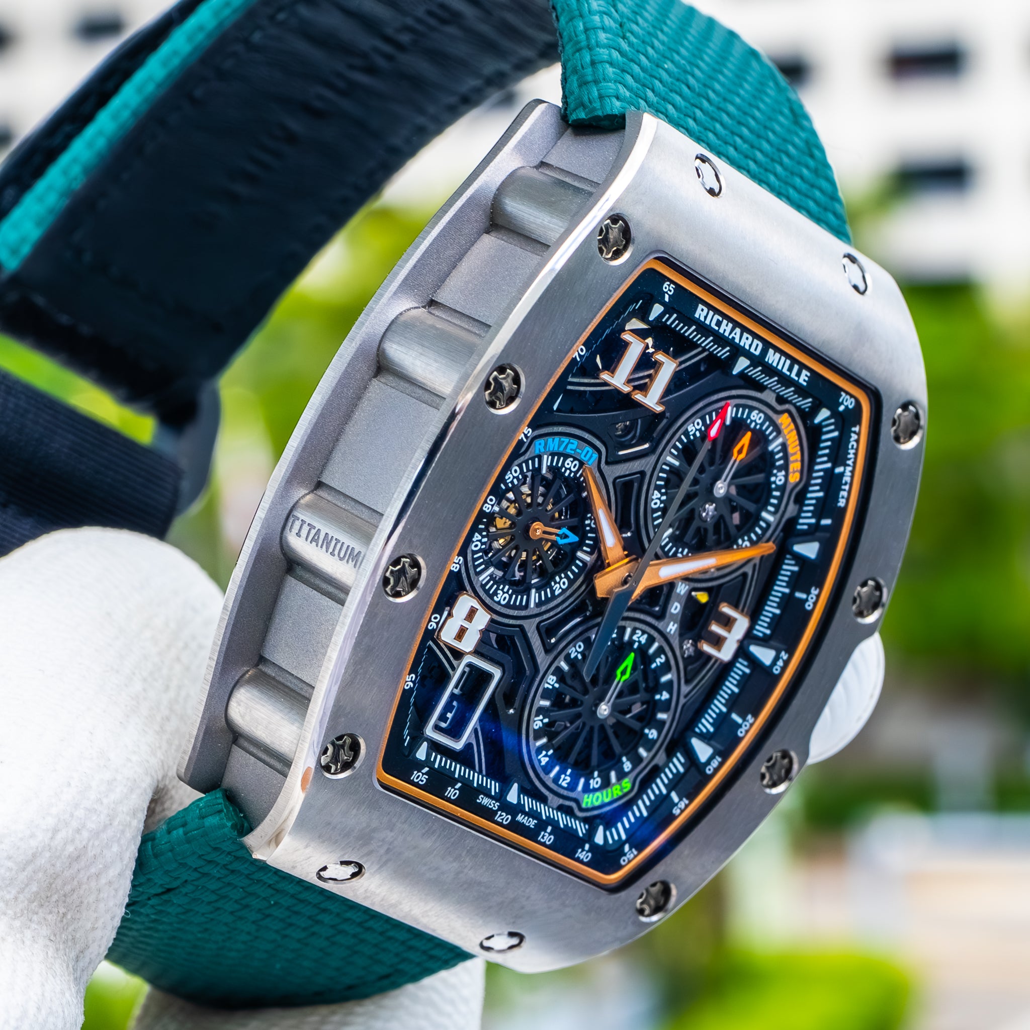 2023 Richard Mille RM72-01 Automatic Winding Lifestyle Flyback Chronograph Titanium