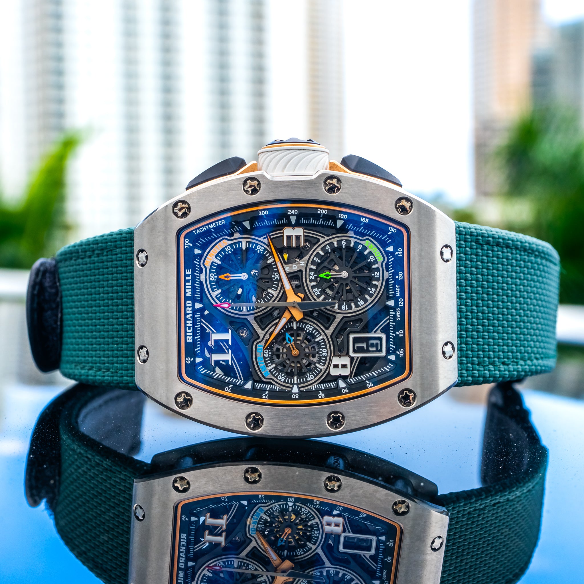 2023 Richard Mille RM72-01 Automatic Winding Lifestyle Flyback Chronograph Titanium