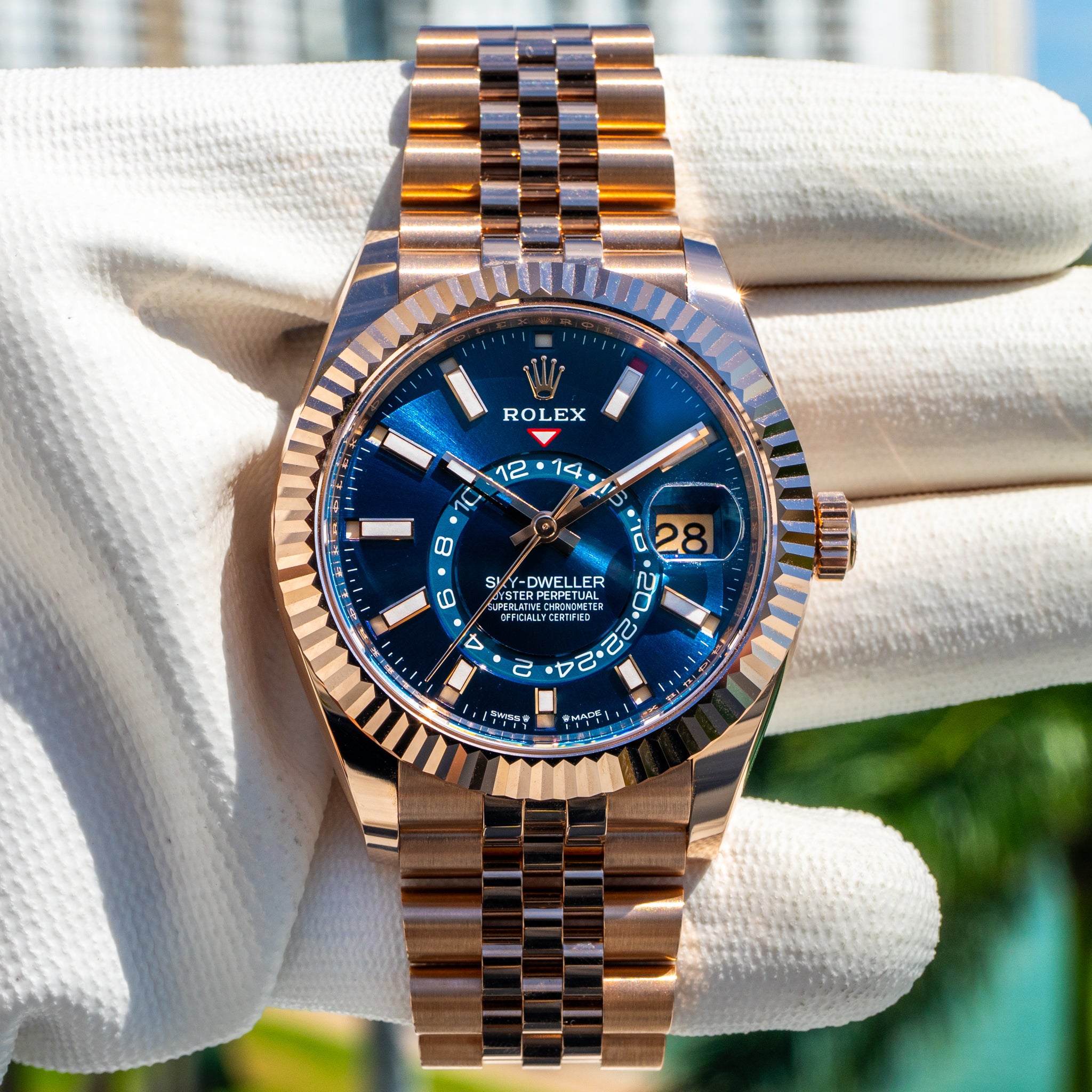 Rolex 2024 Sky-Dweller 336935 Rose Gold 42mm