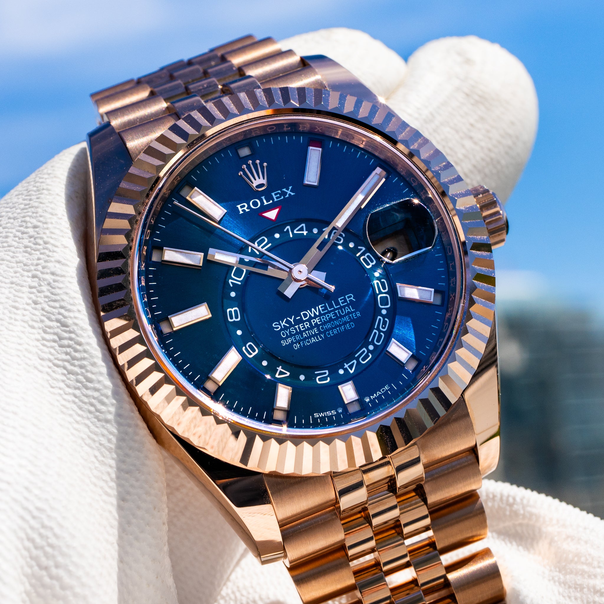 Rolex 2024 Sky-Dweller 336935 Rose Gold 42mm