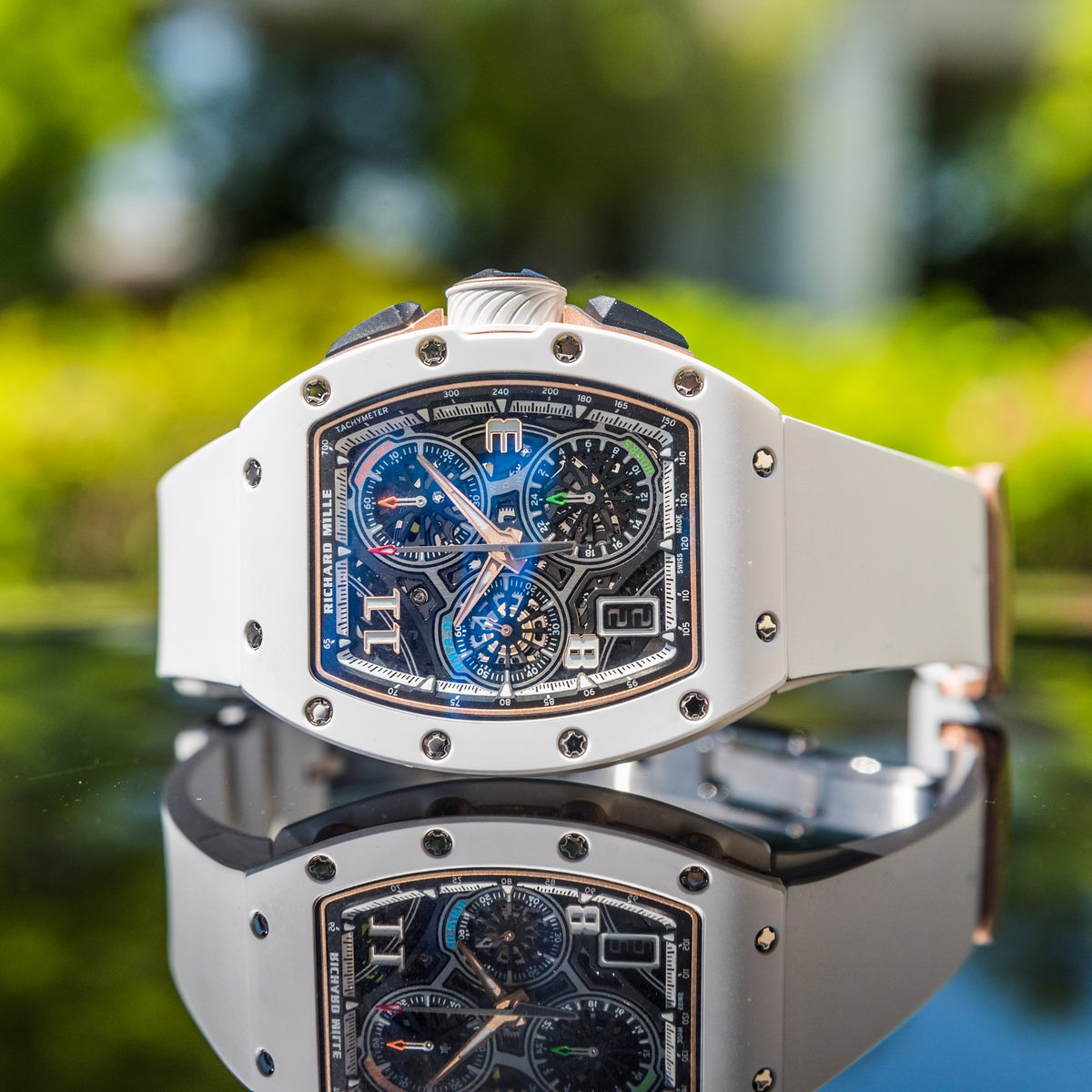 Richard Mille RM 72-01 Automatic Winding Lifestyle Flyback Chronograph Rose Gold / Ceramic
