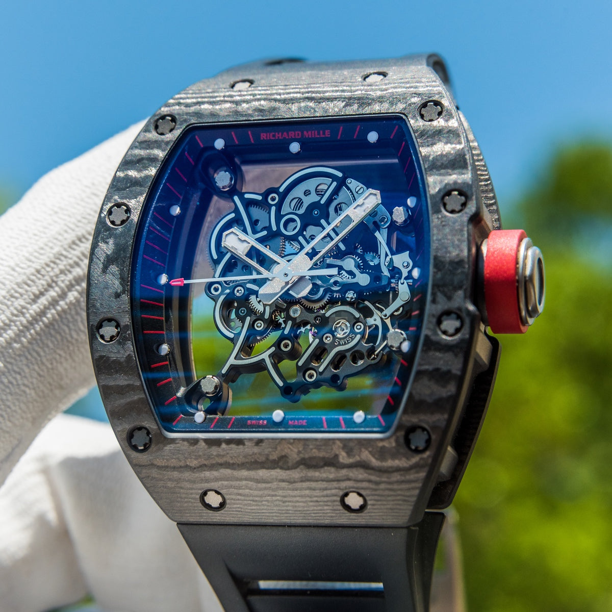 Richard mille rm 055 bubba watson black hot sale