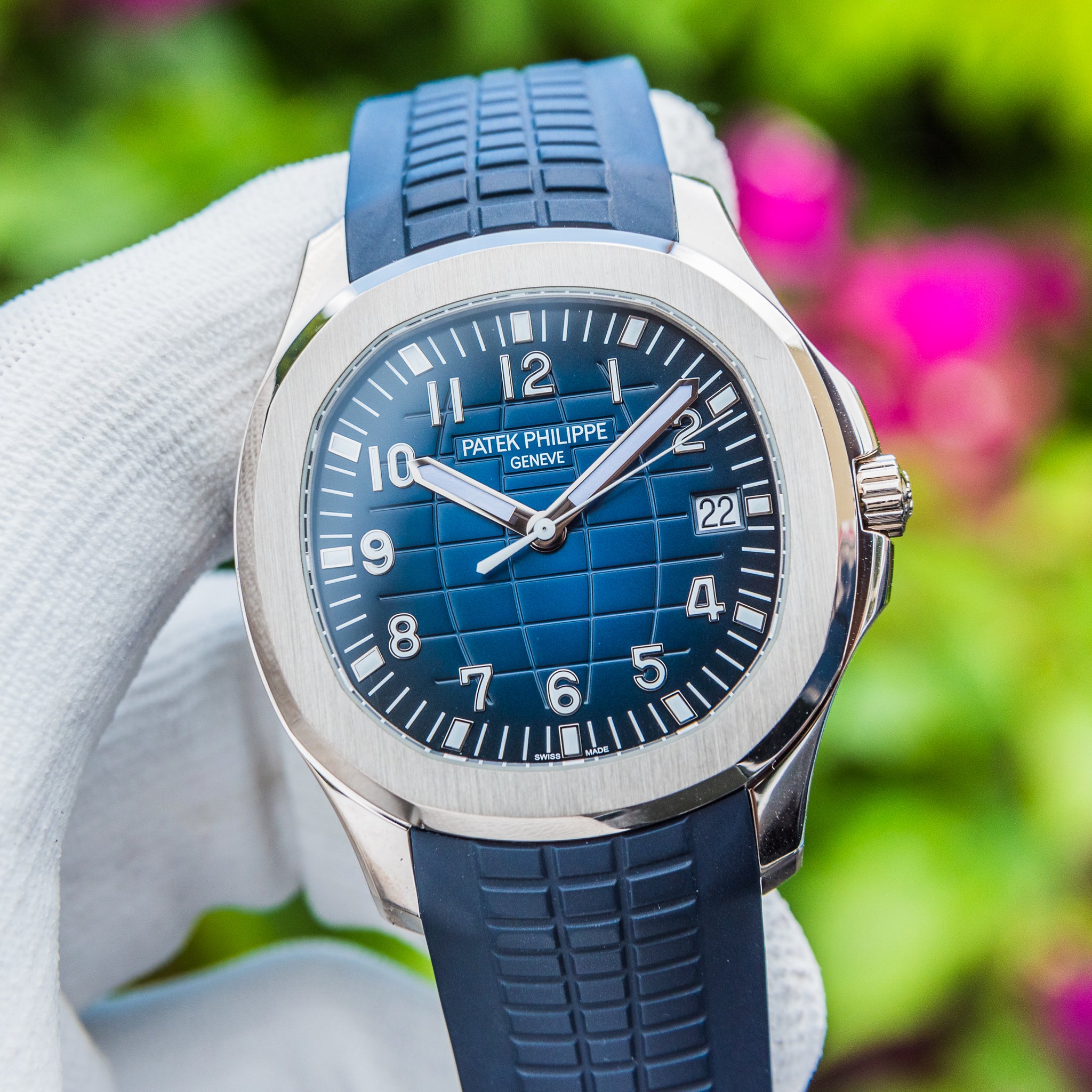 2017 Patek Philippe 5168G-001 Aquanaut Blue 42.2mm