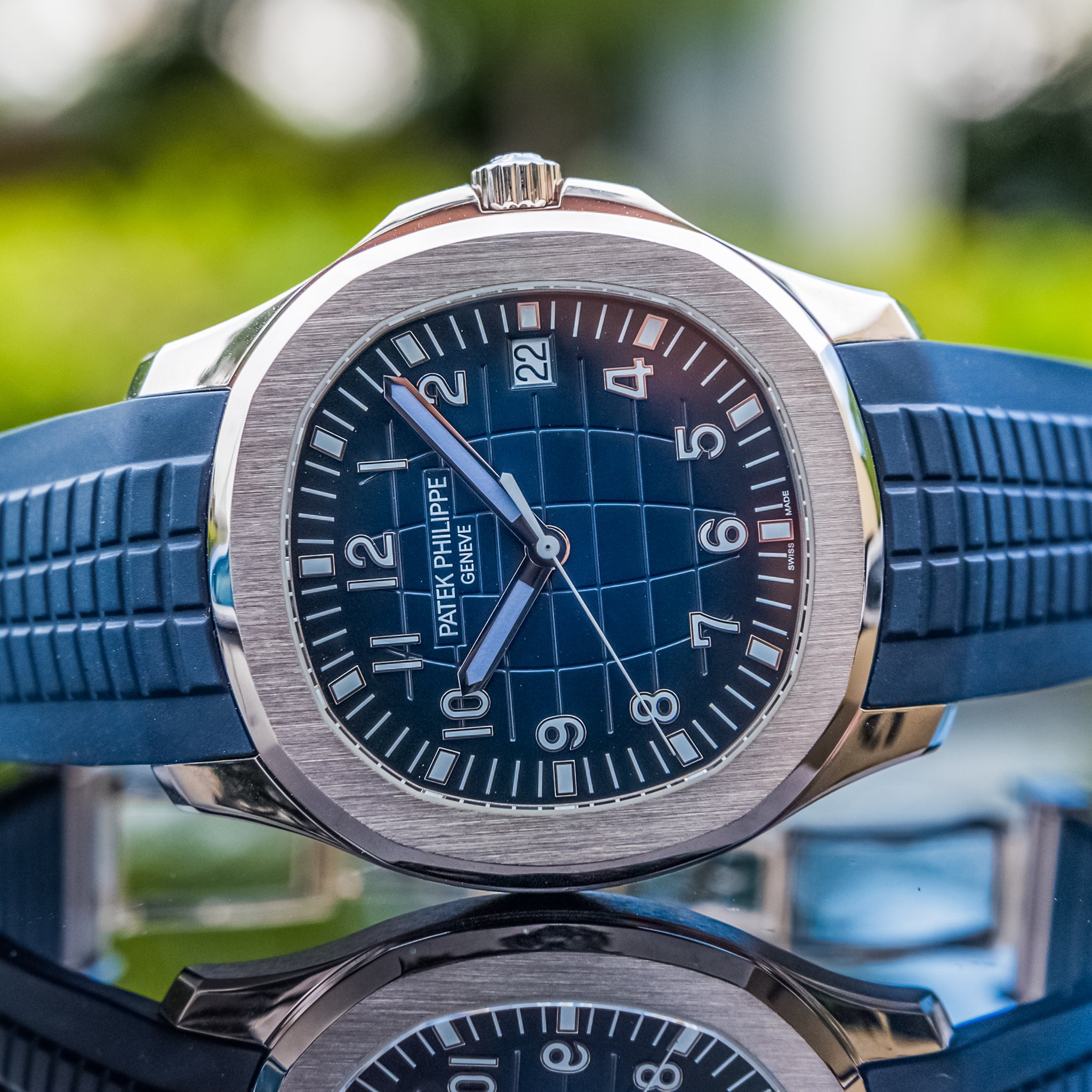 2017 Patek Philippe 5168G-001 Aquanaut Blue 42.2mm