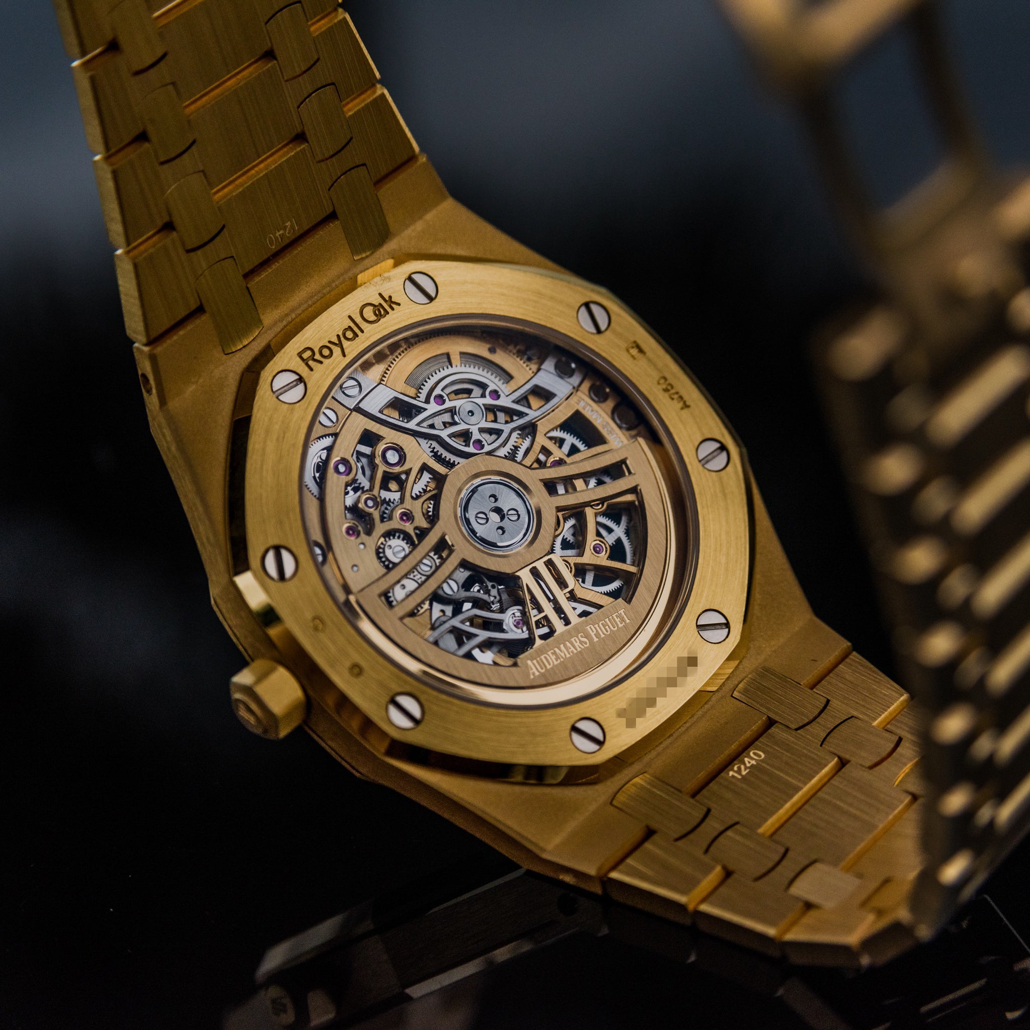 Audemars Piguet Royal Oak Jumbo Squelette Yellow Gold 16204ba