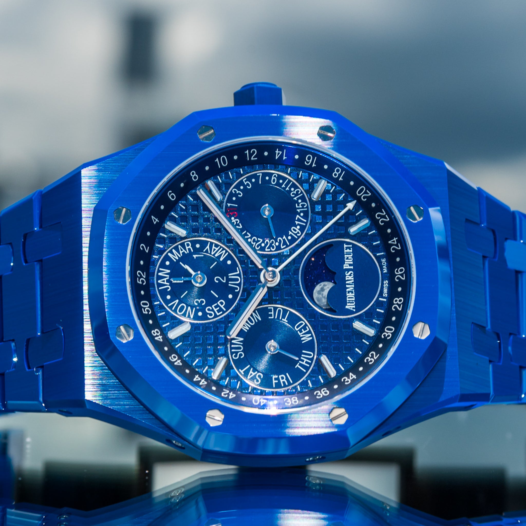 Audemars Piguet 26579CS Royal Oak Perpetual Calendar Blue Ceramic 41mm