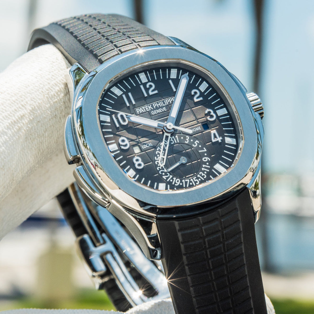 Patek 5164 | 2023 Aquanaut Travel Time | Steel | 5164-001 | Unworn