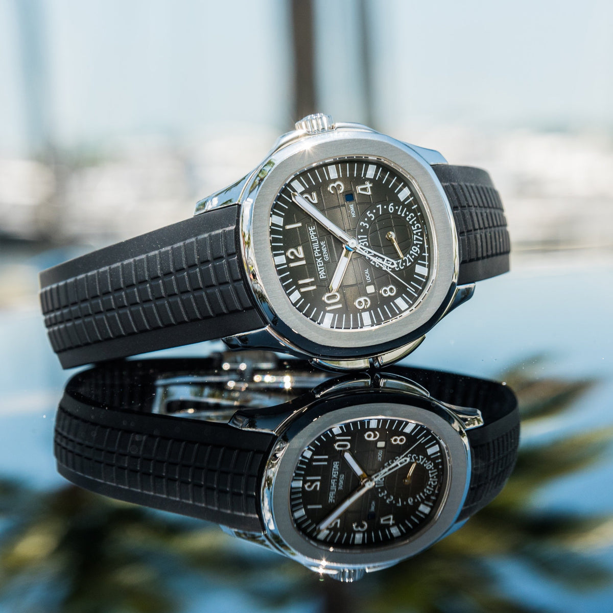 Patek 5164 | 2023 Aquanaut Travel Time | Steel | 5164-001 | Unworn