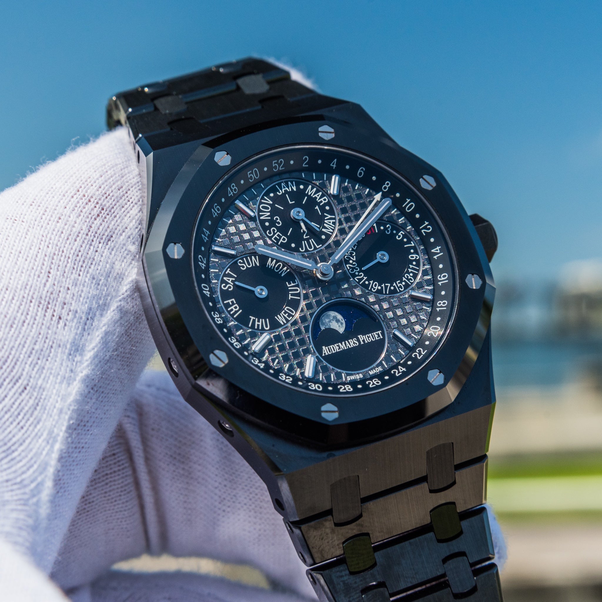 Audemars Piguet Royal Oak Perpetual Calendar Black Ceramic