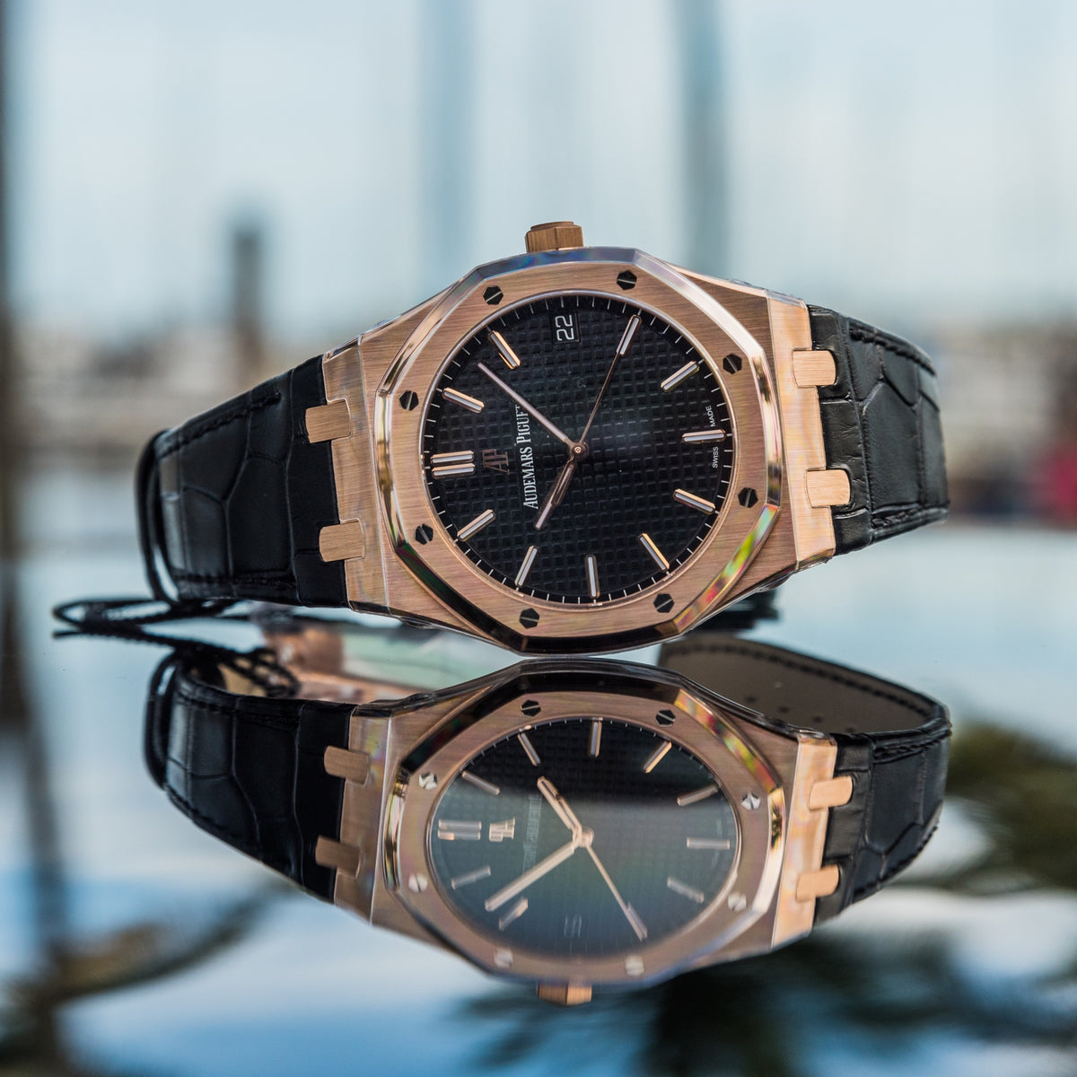2023 Audemars Piguet 15510or Royal Oak Selfwinding Black Dial 41mm