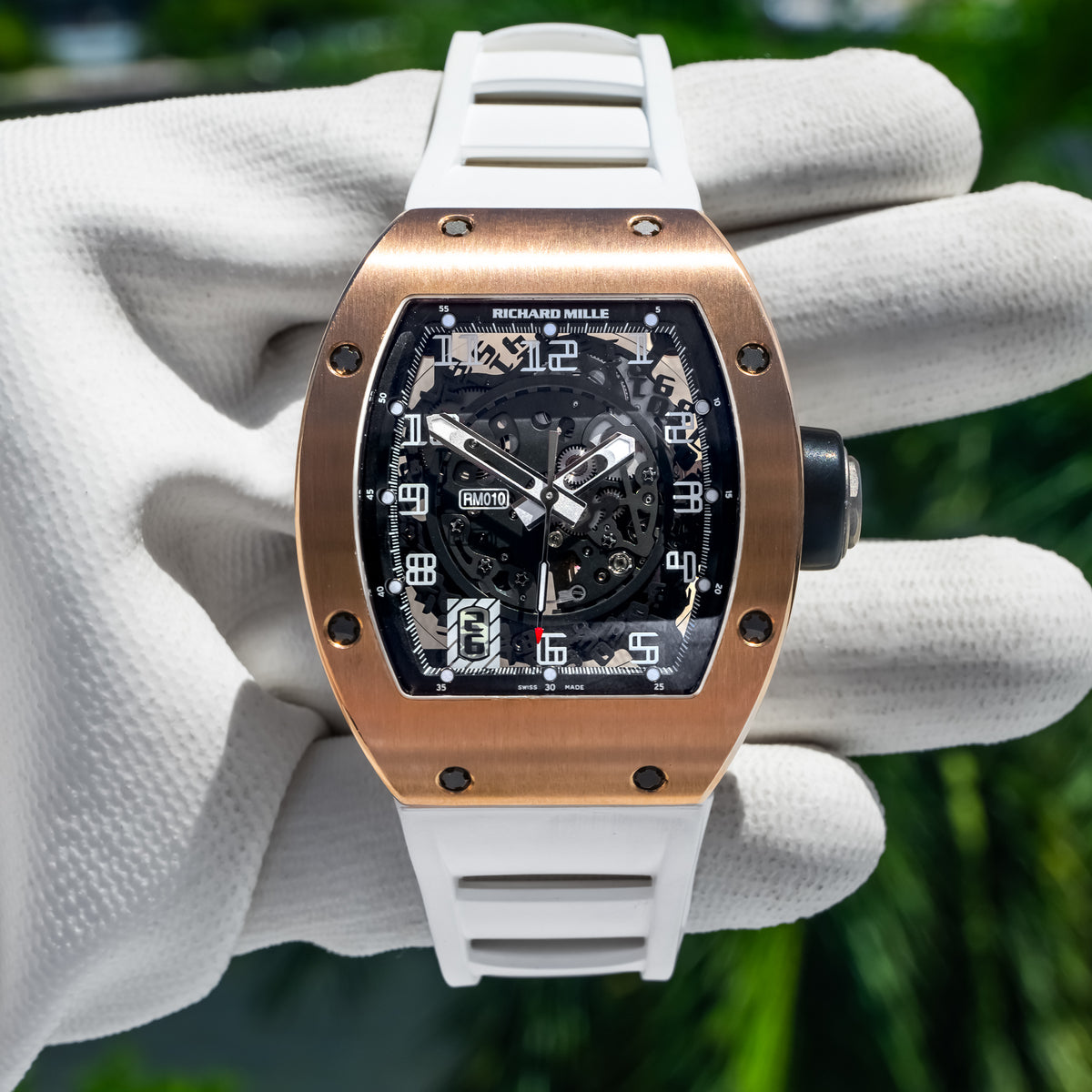 2010 Richard Mille RM010 Rose Gold 48 mm x 39.30 mm