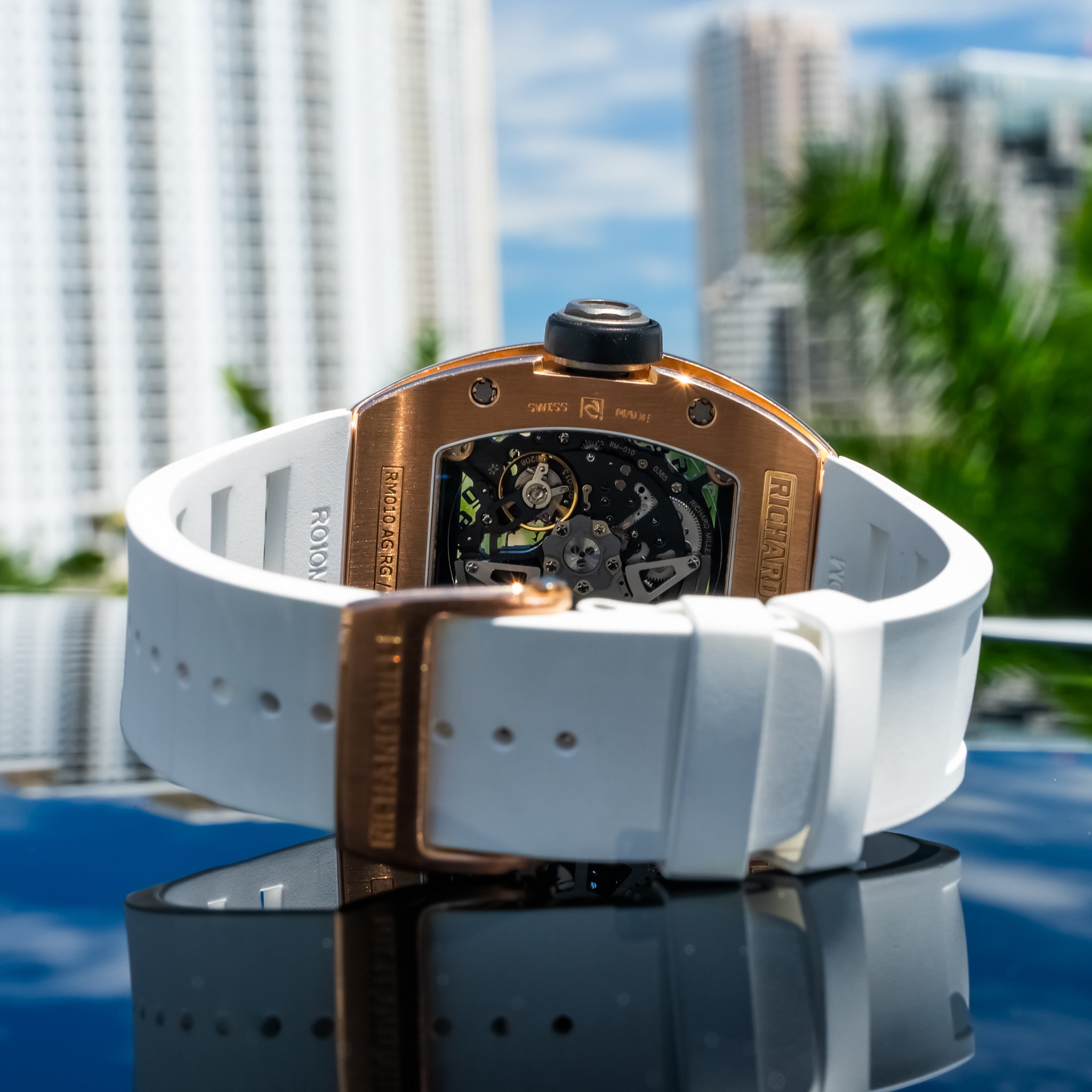 2010 Richard Mille RM010 Rose Gold 48 mm x 39.30 mm