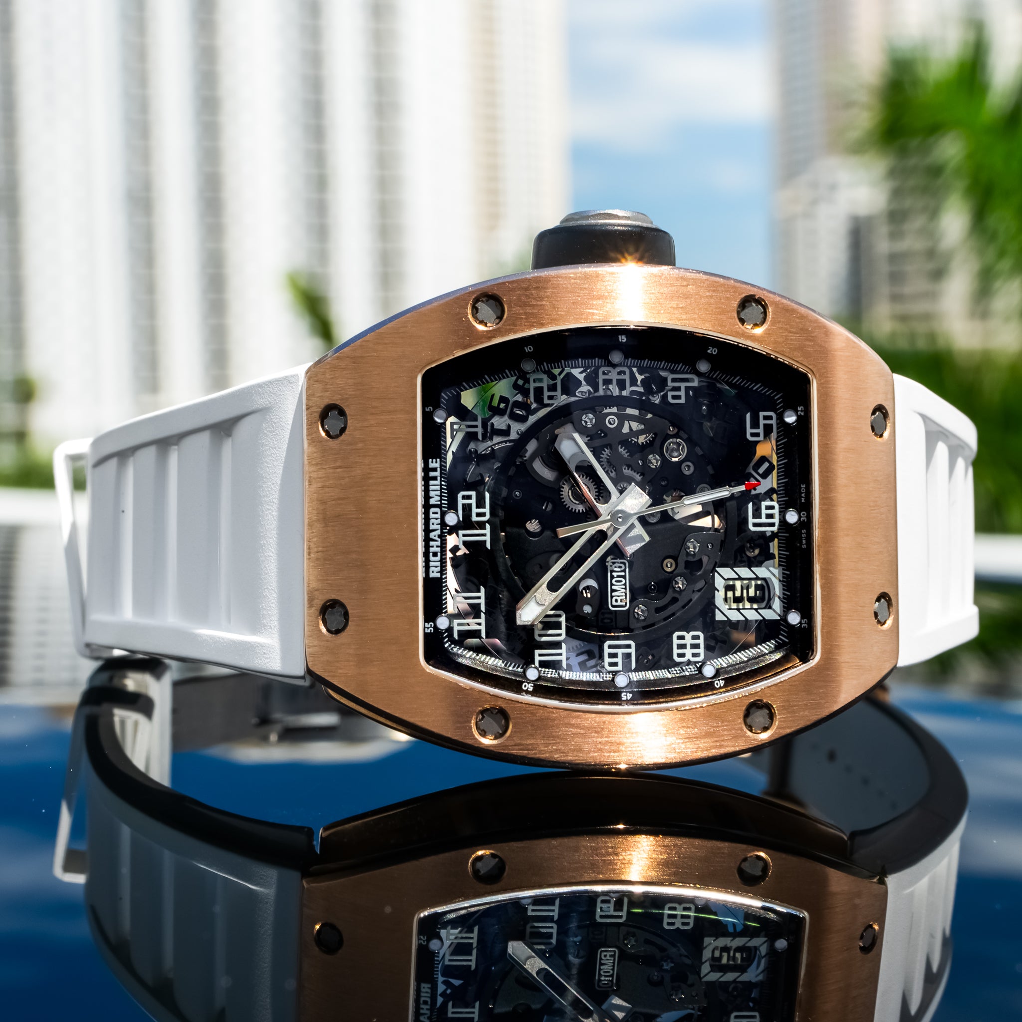 2010 Richard Mille RM010 Rose Gold 48 mm x 39.30 mm