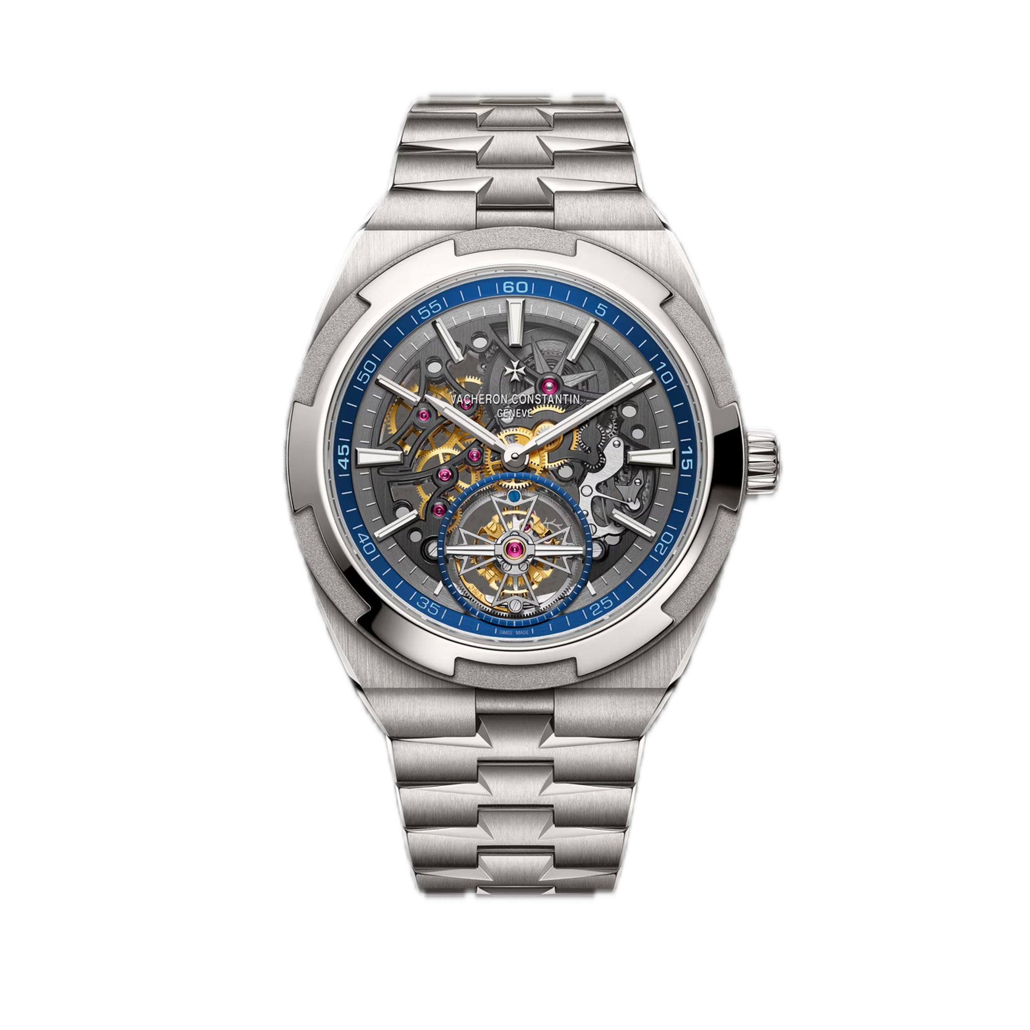 Vacheron Constantin 6000V/210T-B935 Overseas Tourbillon Skeleton Titanium 42.5mm