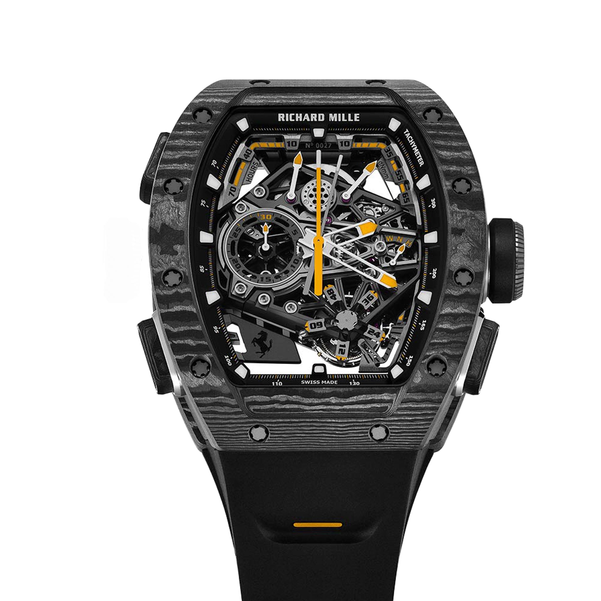2025 Richard Mille RM 43-01 Manual Winding Tourbillon Split-Seconds Chronograph Ferrari
