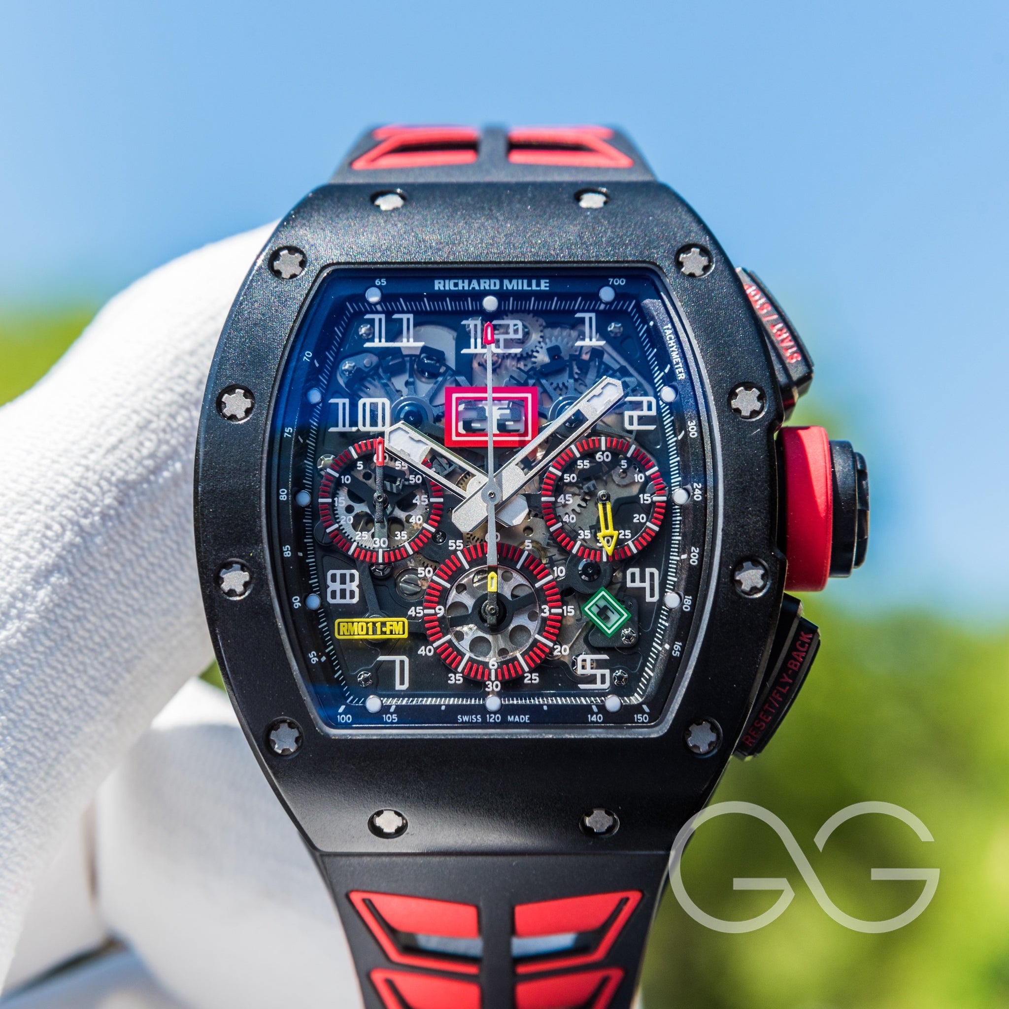 Black and outlet red richard mille