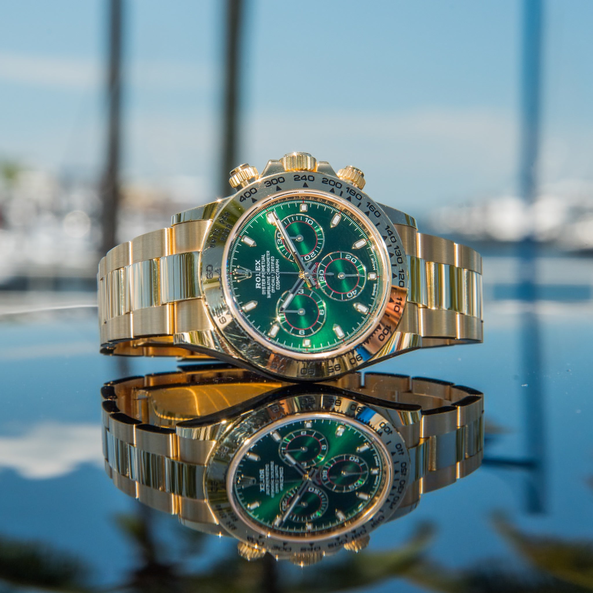 Rolex Unworn 2023 Daytona 116508 Green Dial