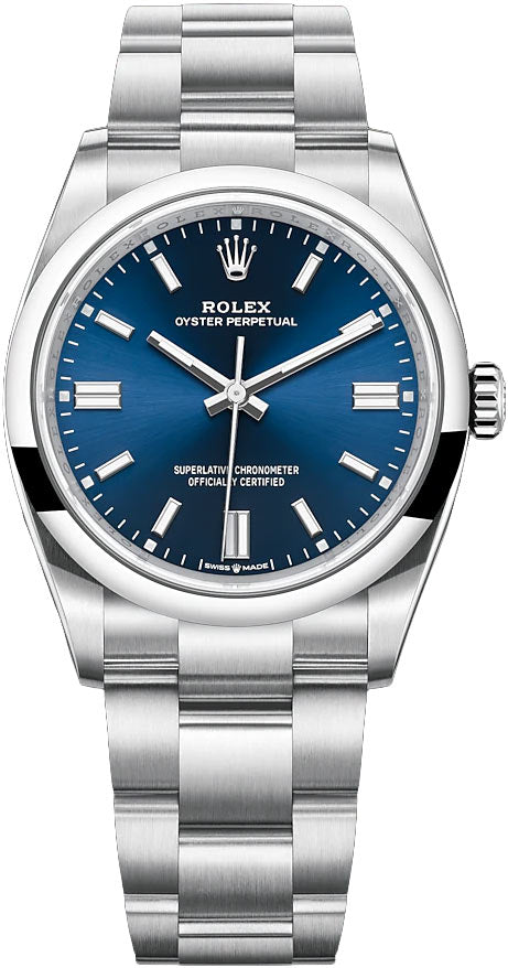 Rolex 2022 Oyster Perpetual 36mm Blue 126000