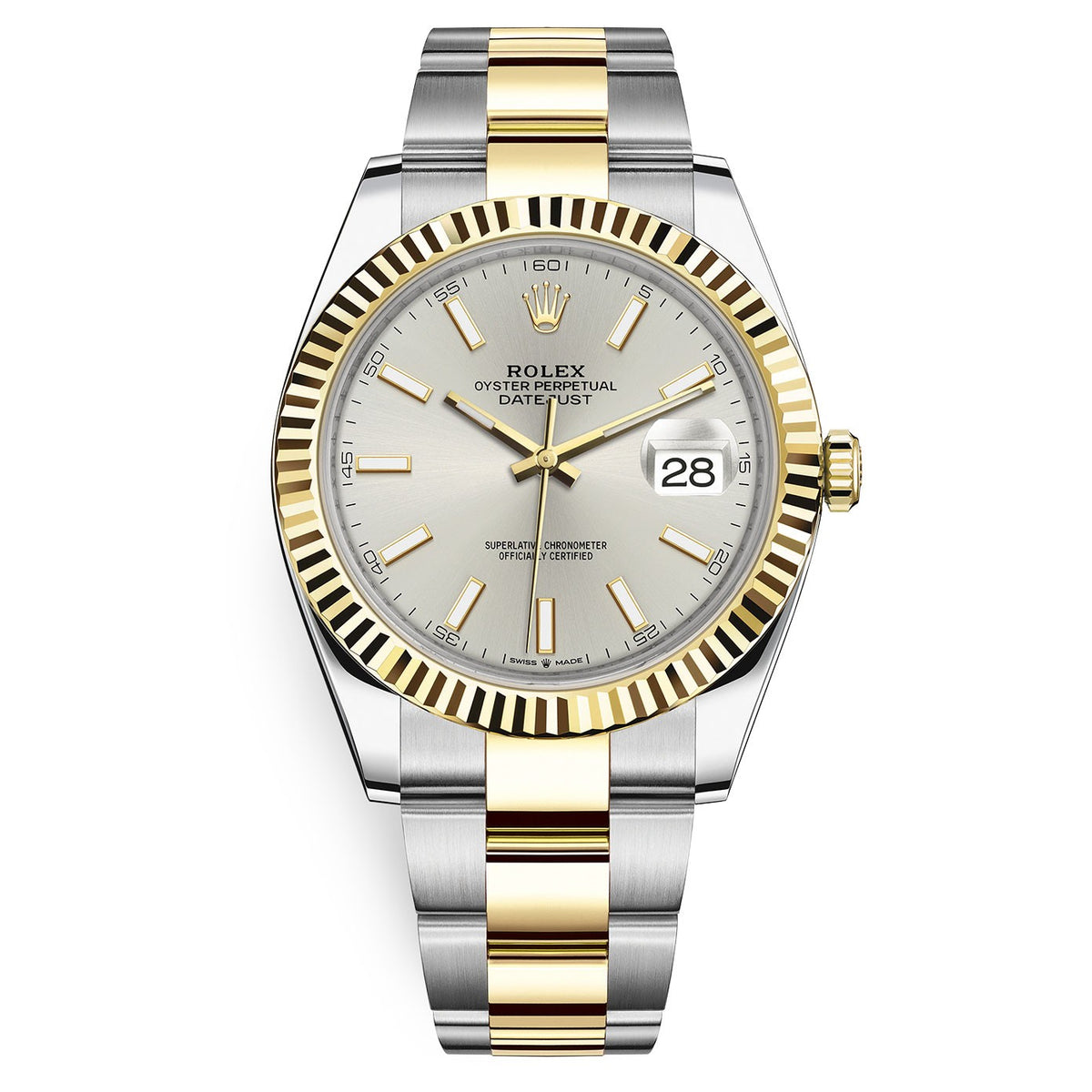 2022 Datejust 41mm Silver Dial on Oyster 126333
