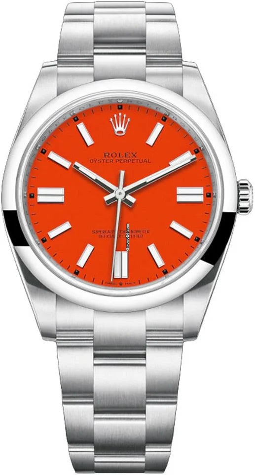 Rolex 2022 Oyster Perpetual 36mm Coral Red 126000