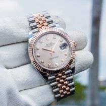 Unworn 2022 Datejust 41mm Sundust Diamond Dial on Jubilee 126331