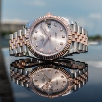 Unworn 2022 Datejust 41mm Sundust Diamond Dial on Jubilee 126331