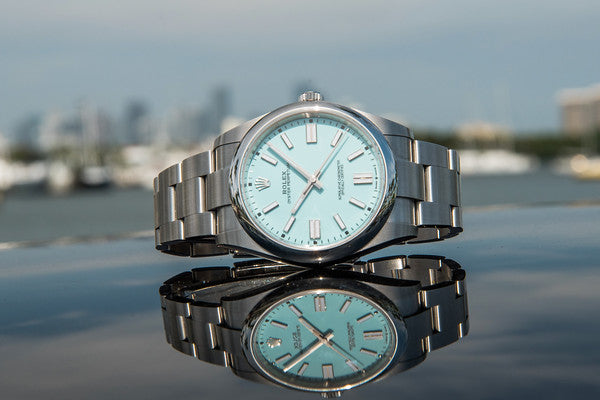 Rolex 2022 Oyster Perpetual 36mm Tiffany Dial 126000
