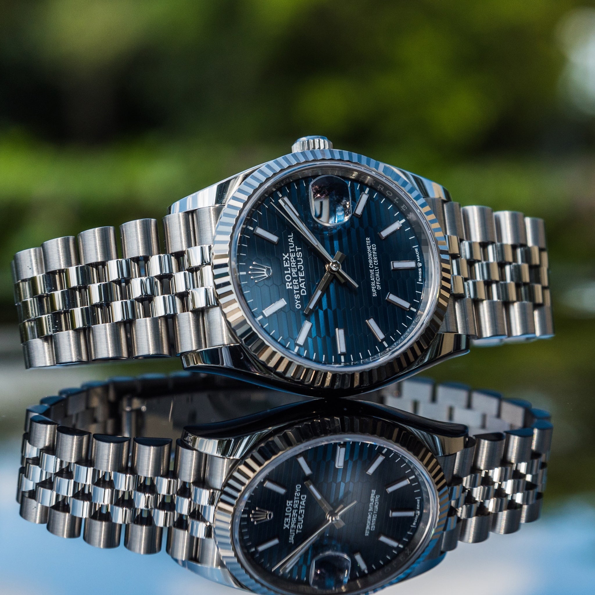 Rolex datejust clearance 36 blue jubilee