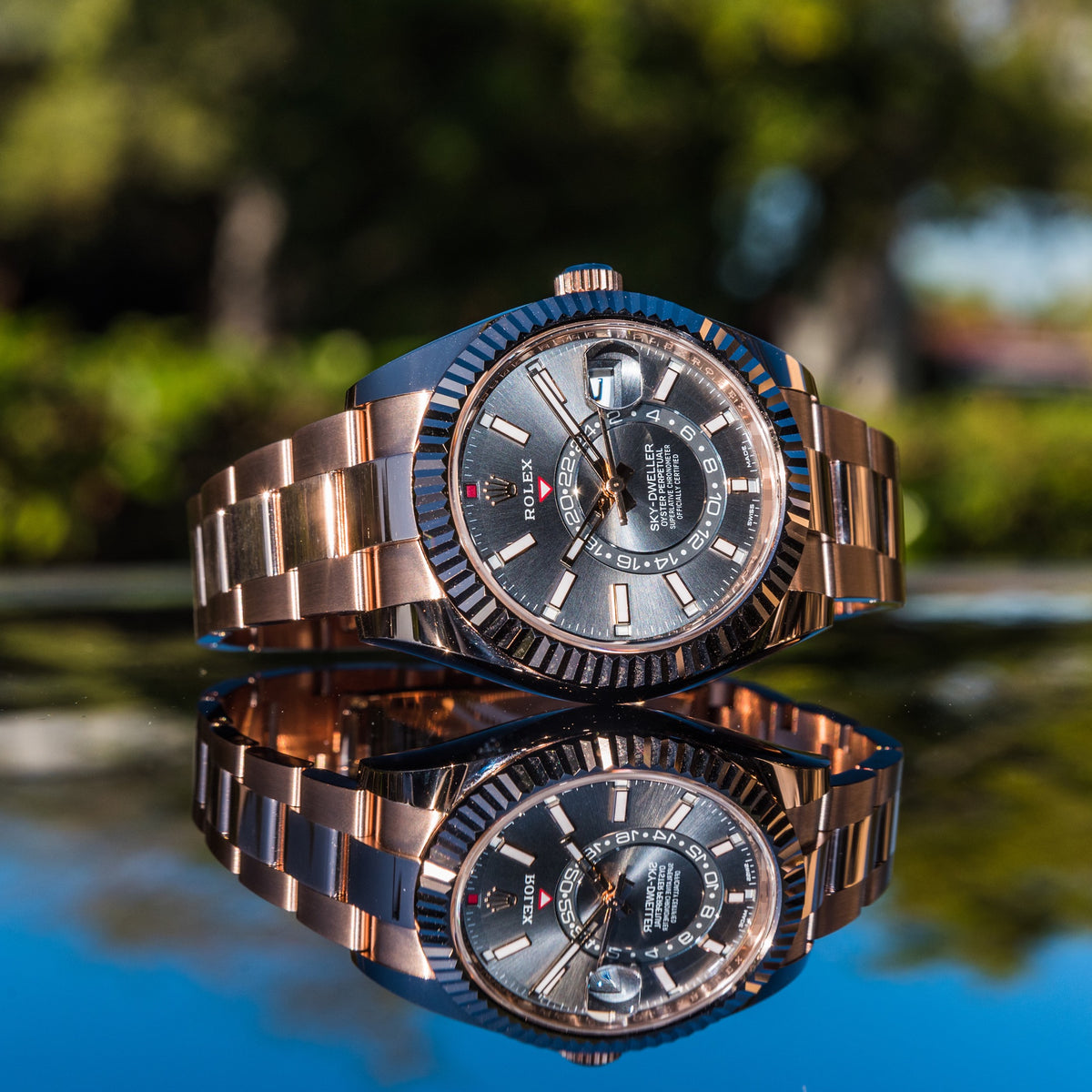 Rolex Unworn 2022 Sky-Dweller 42mm 326935 Rhodium Dial