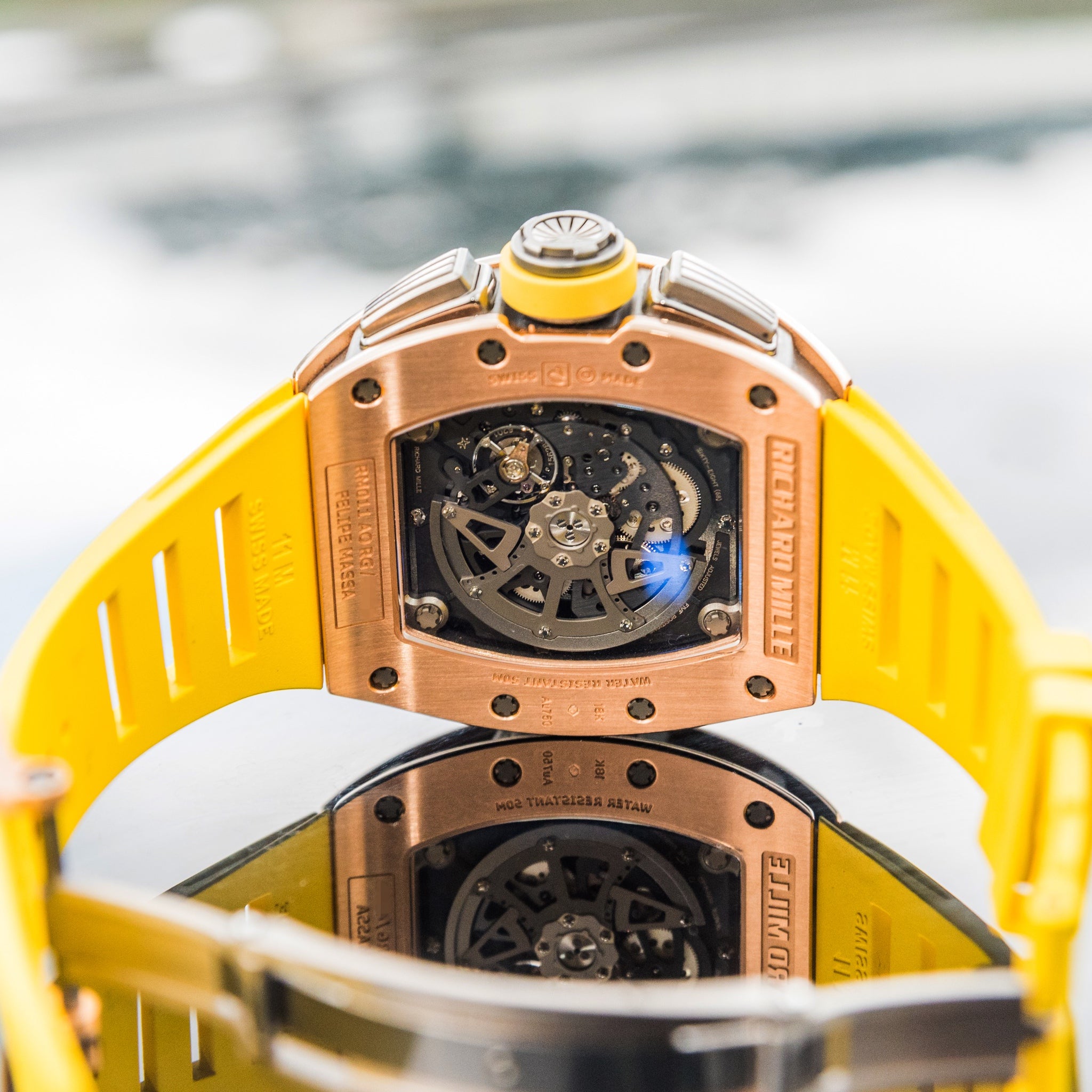 Richard Mille RM011 2015 Felipe Massa Rose Gold RM 011