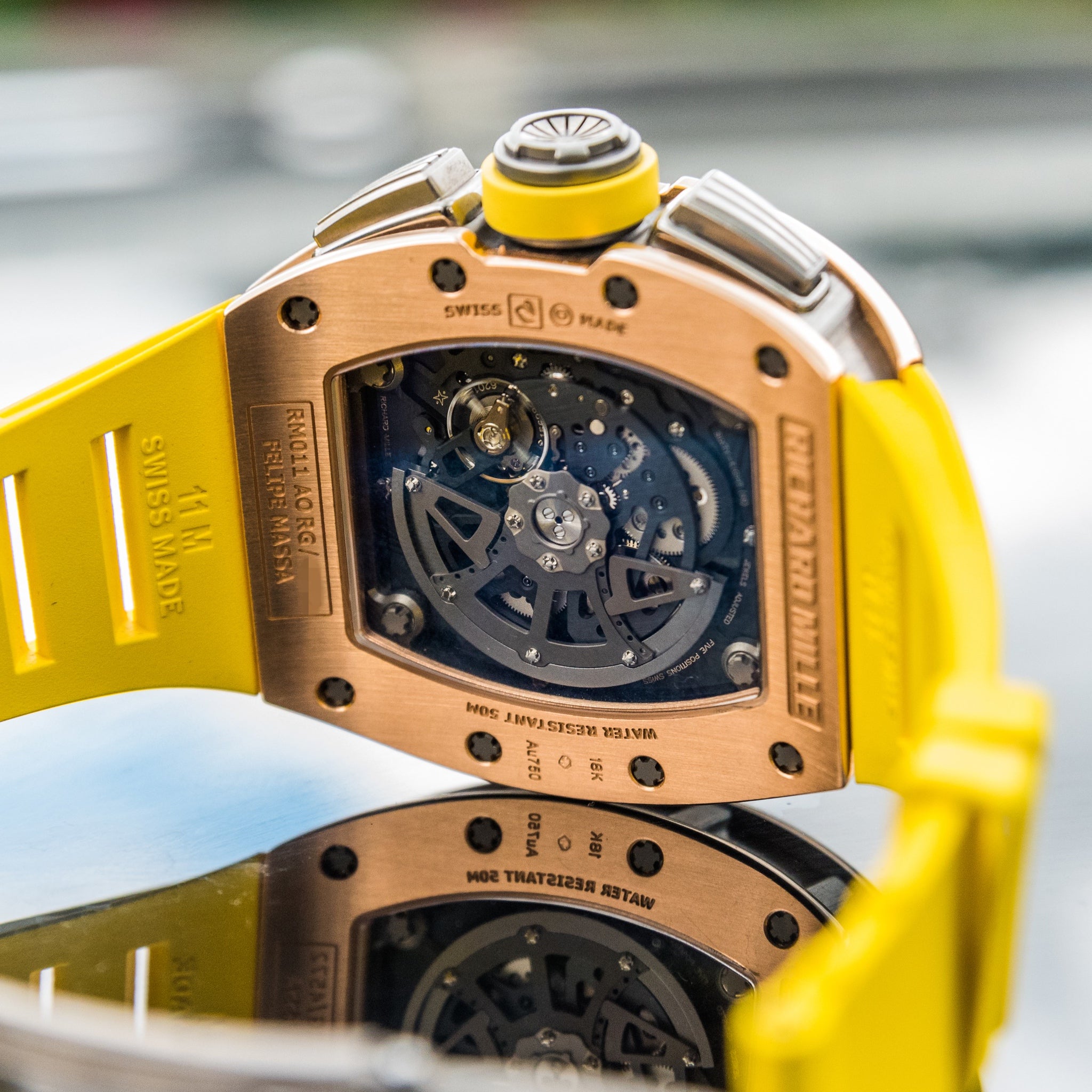 Richard Mille RM011 2015 Felipe Massa Rose Gold RM 011