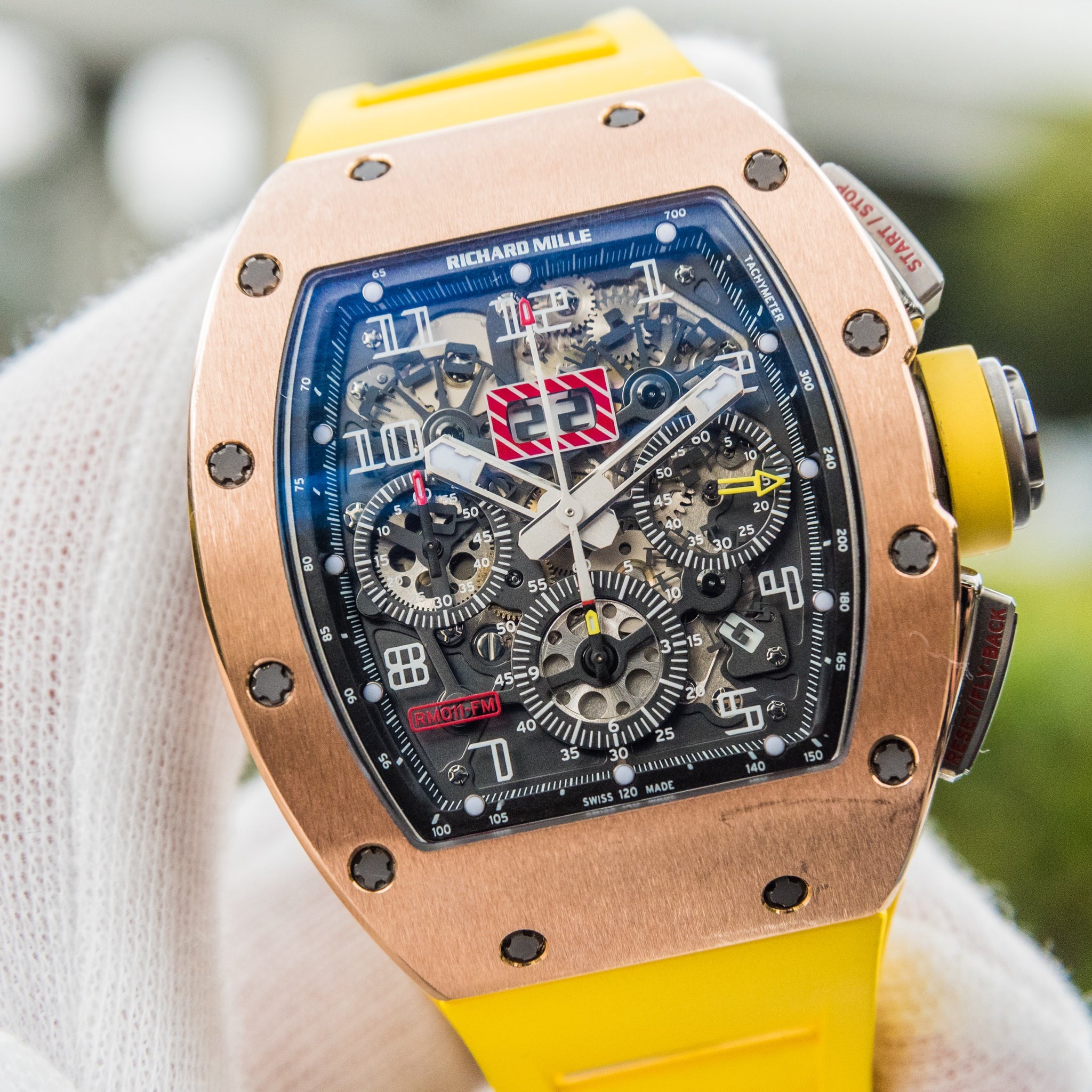 Richard Mille RM011 2015 Felipe Massa Rose Gold RM 011