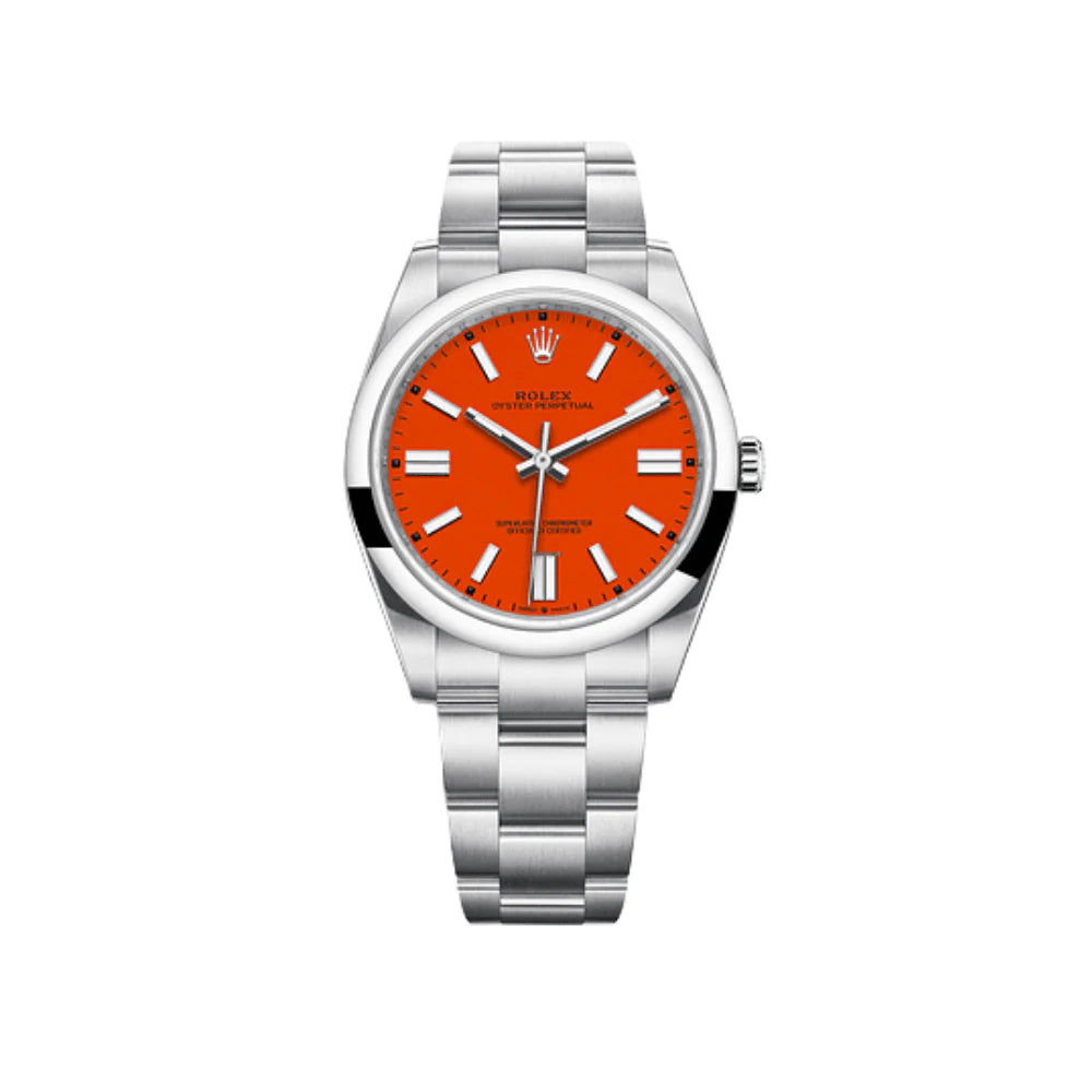 Rolex 2022 Oyster Perpetual 31mm Coral Red 277200