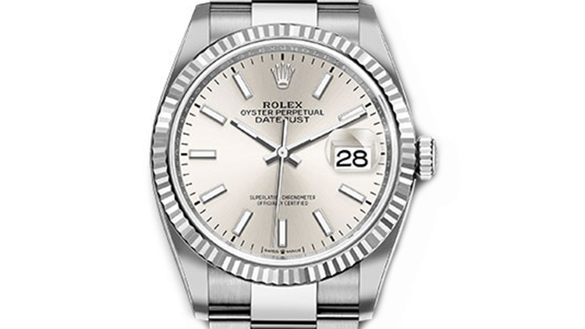 2022 Datejust 36mm Silver Dial on Oyster 126234