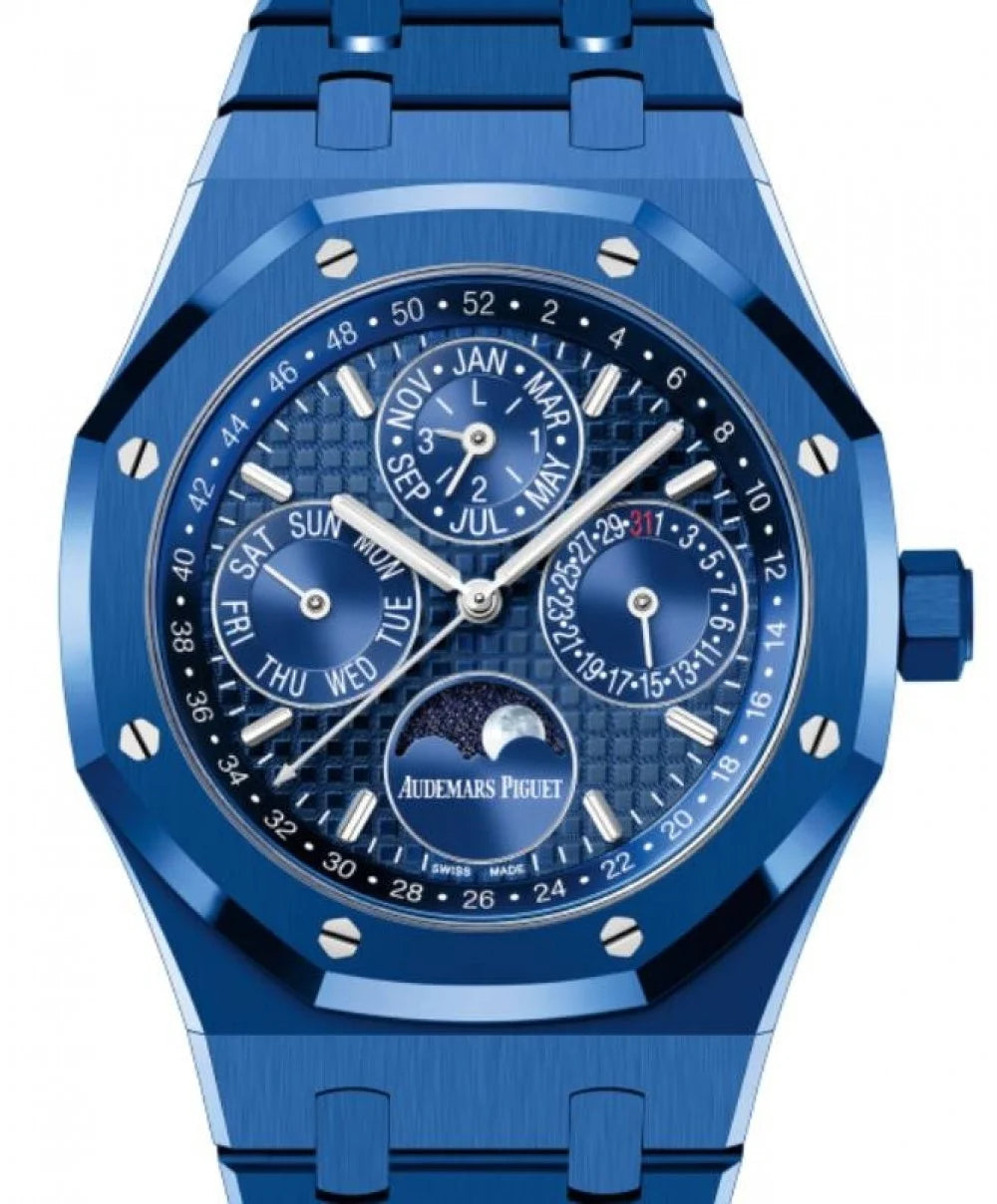 Audemars Piguet Royal Oak Perpetual Calendar Blue Ceramic