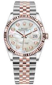 Rolex Datejust 36 Mother of Pearl Dial on jubilee
