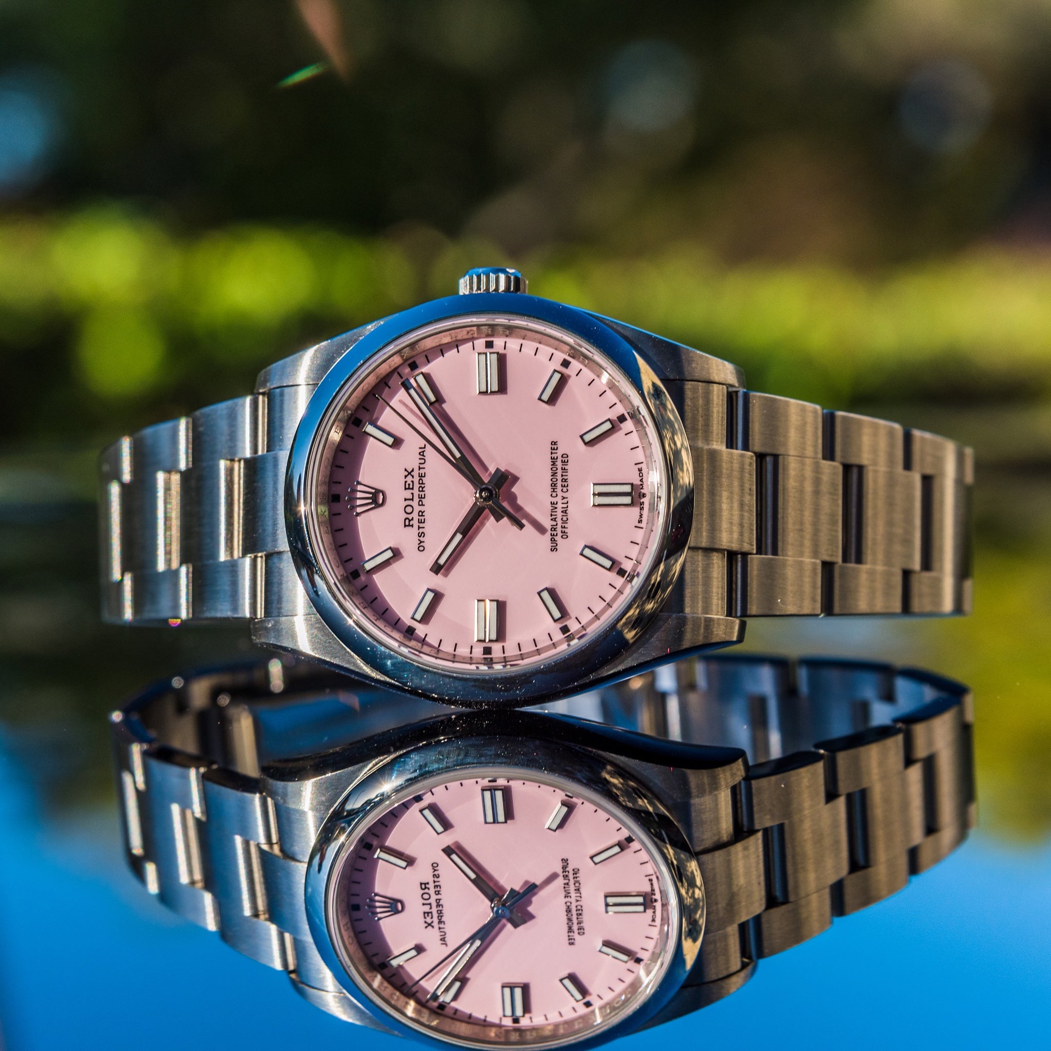 Rolex 2022 Oyster Perpetual 36mm Candy Pink 126000