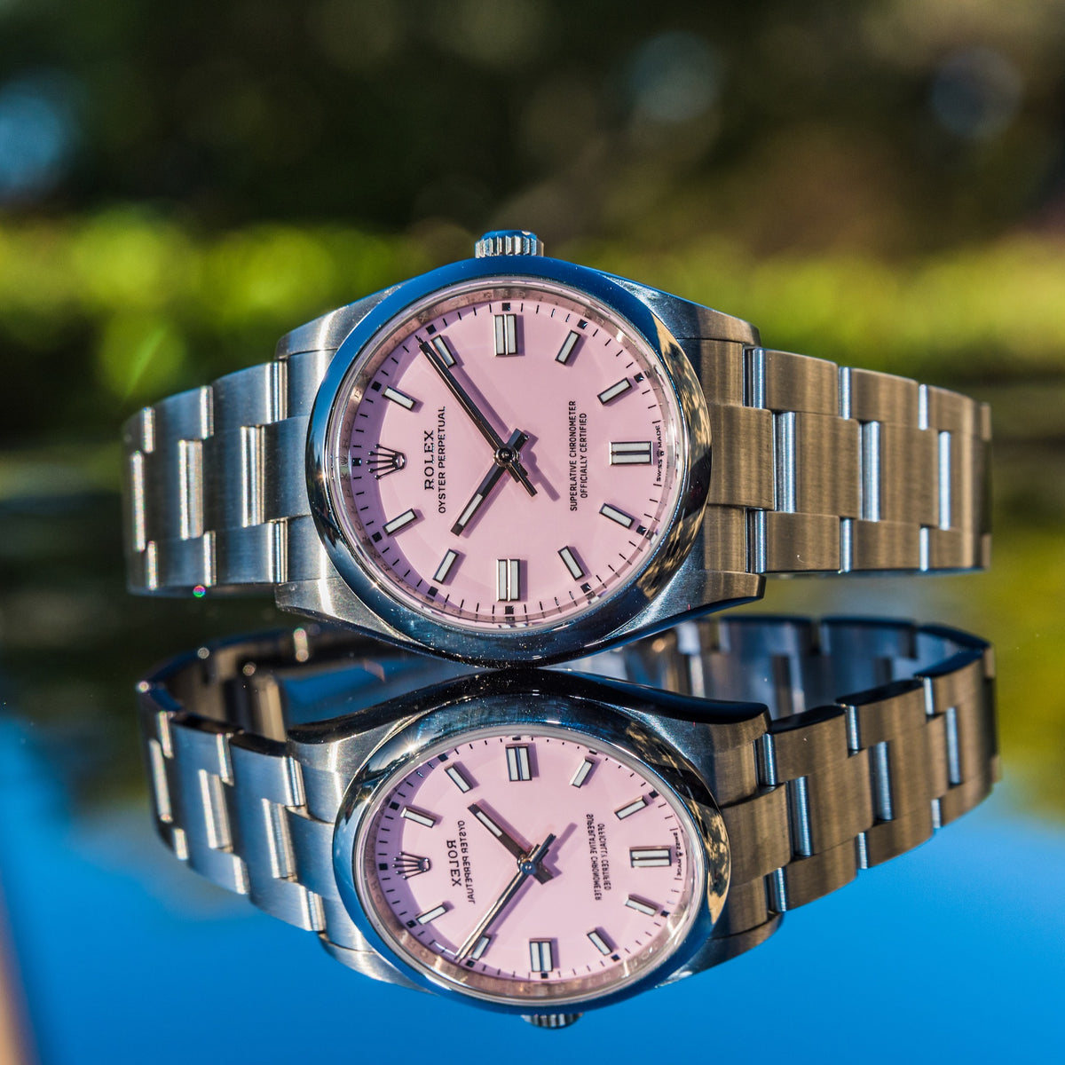 Rolex 2022 Oyster Perpetual 36mm Candy Pink 126000