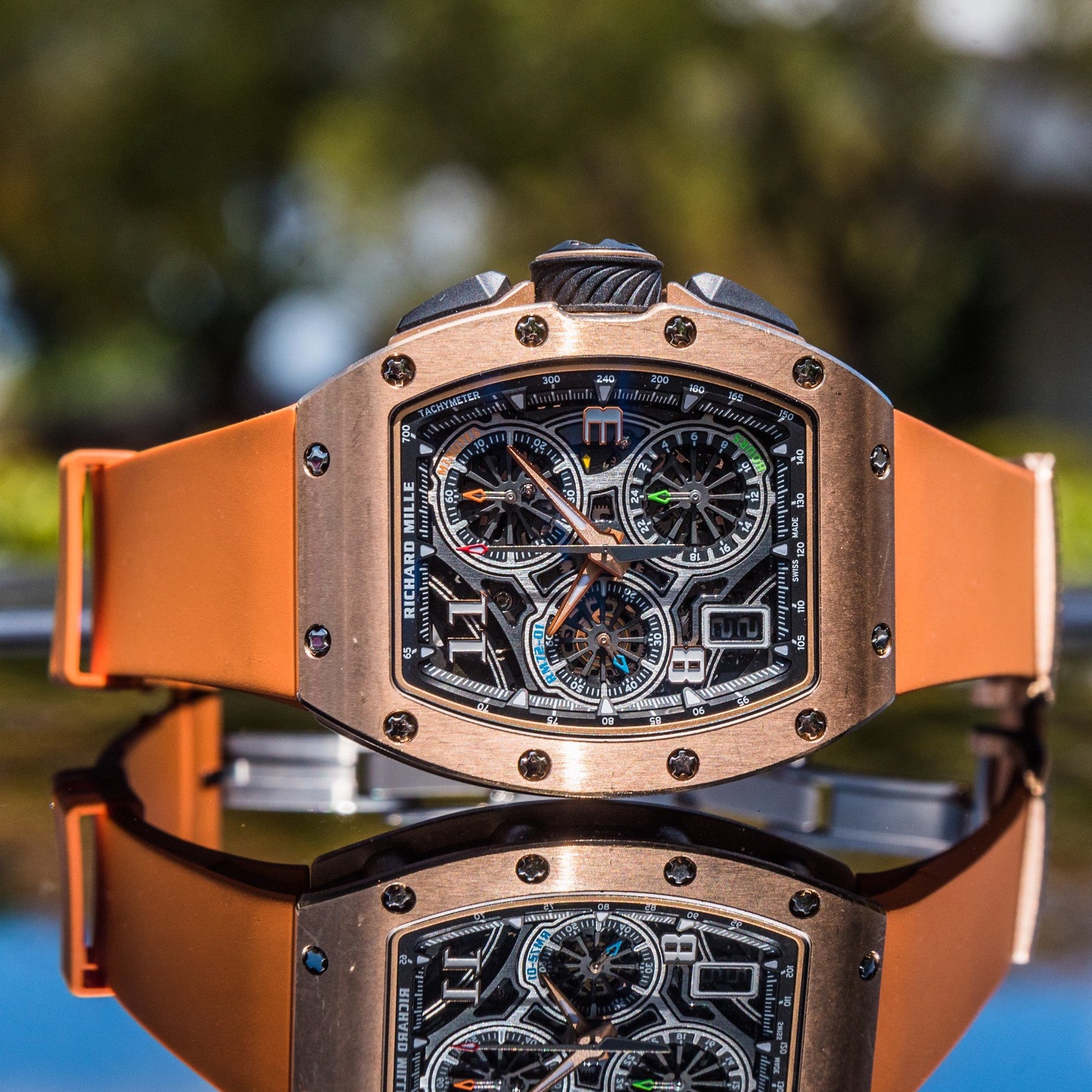 Richard Mille RM 72-01 Automatic Winding Lifestyle Flyback Chronograph Rose Gold