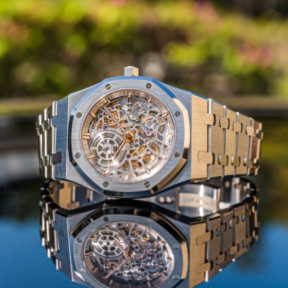 Audemars Piguet Royal Oak Jumbo Squelette Stainless Steel 16204st