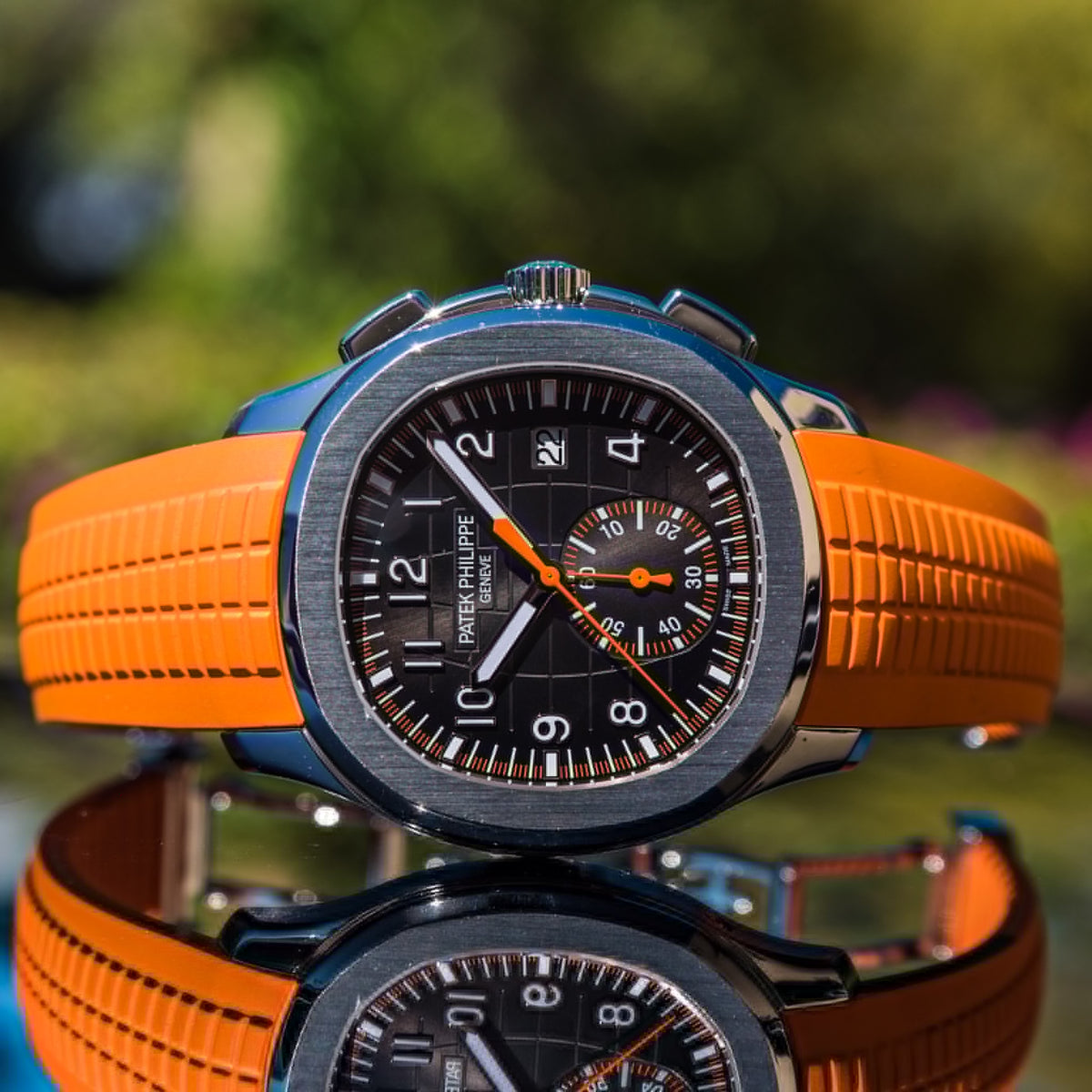 Patek 5968a | 2022 Aquanaut | Steel 42.2mm | 5968A-001 | Unworn