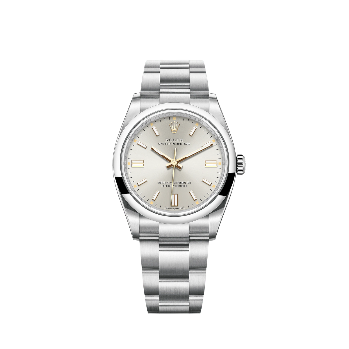 Rolex 2022 Oyster Perpetual 36mm Silver 126000